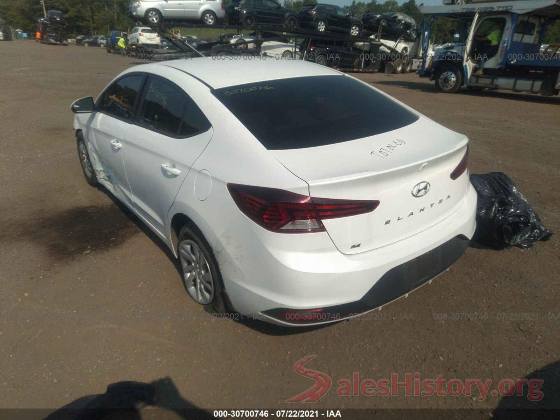 5NPD74LF6KH490616 2019 HYUNDAI ELANTRA