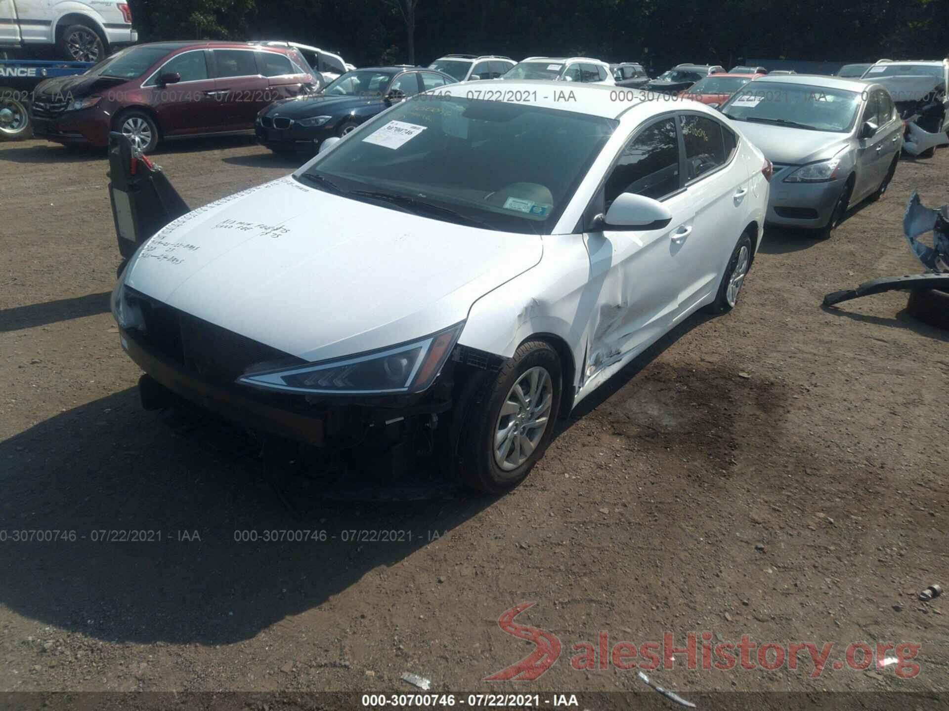 5NPD74LF6KH490616 2019 HYUNDAI ELANTRA