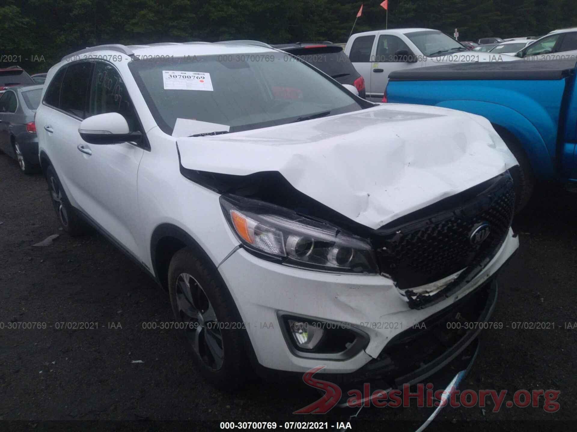 5XYPHDA18GG033094 2016 KIA SORENTO