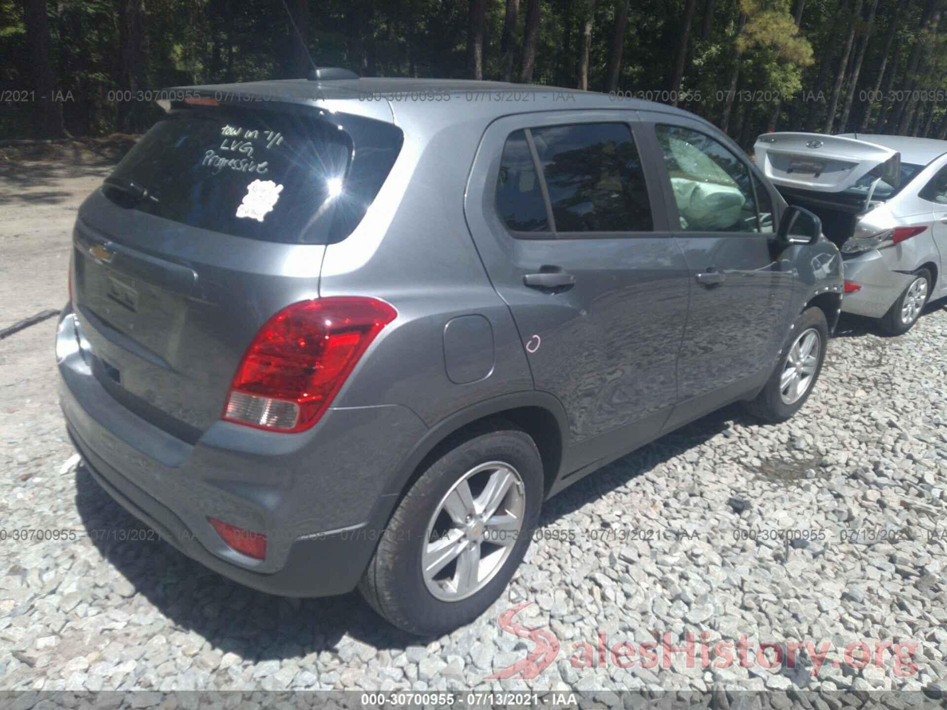 3GNCJKSB5LL300300 2020 CHEVROLET TRAX