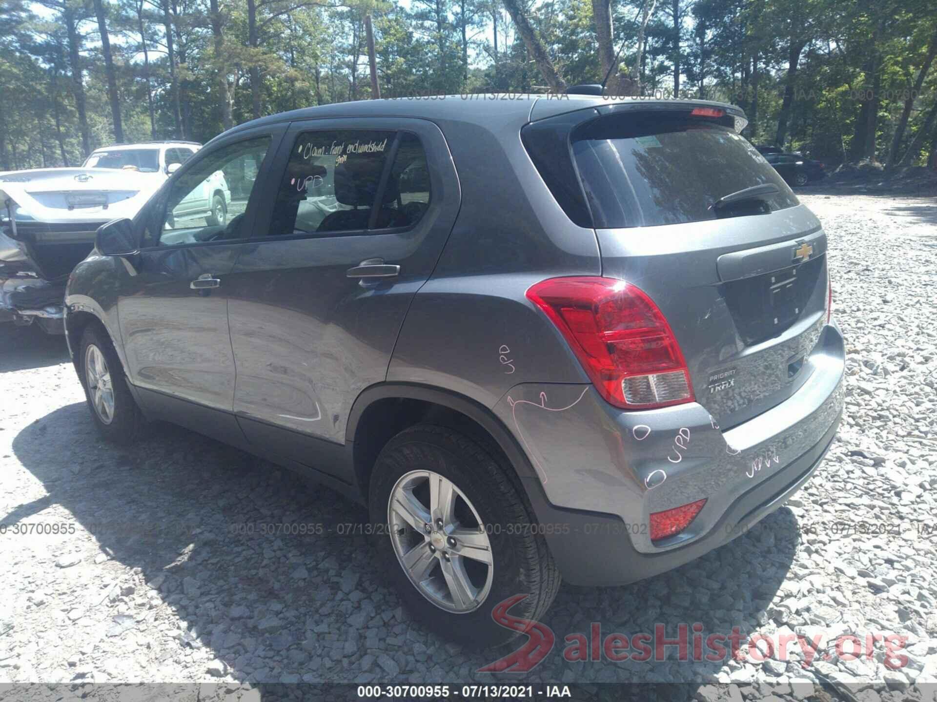 3GNCJKSB5LL300300 2020 CHEVROLET TRAX