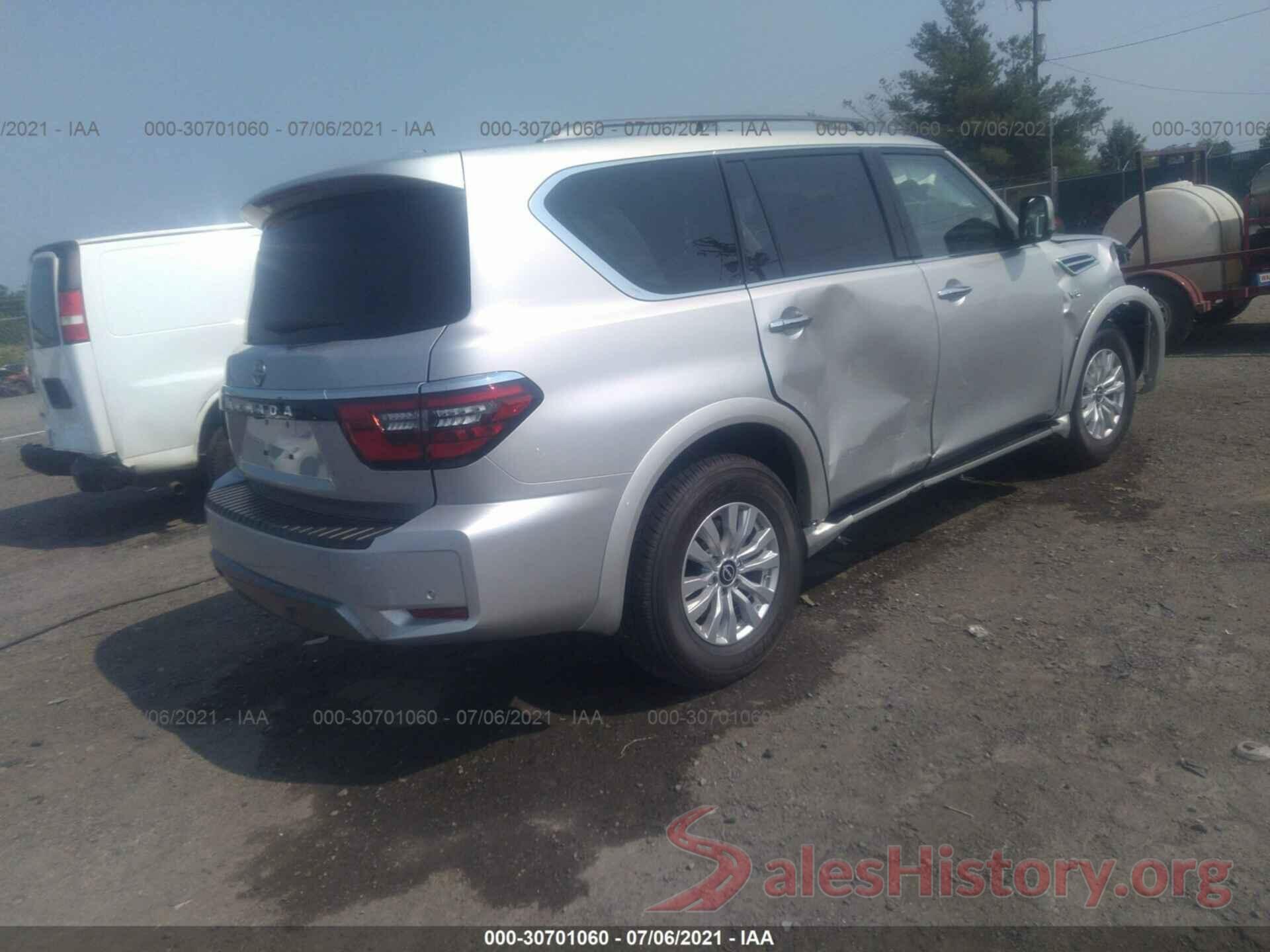 JN8AY2AD5M9660714 2021 NISSAN ARMADA