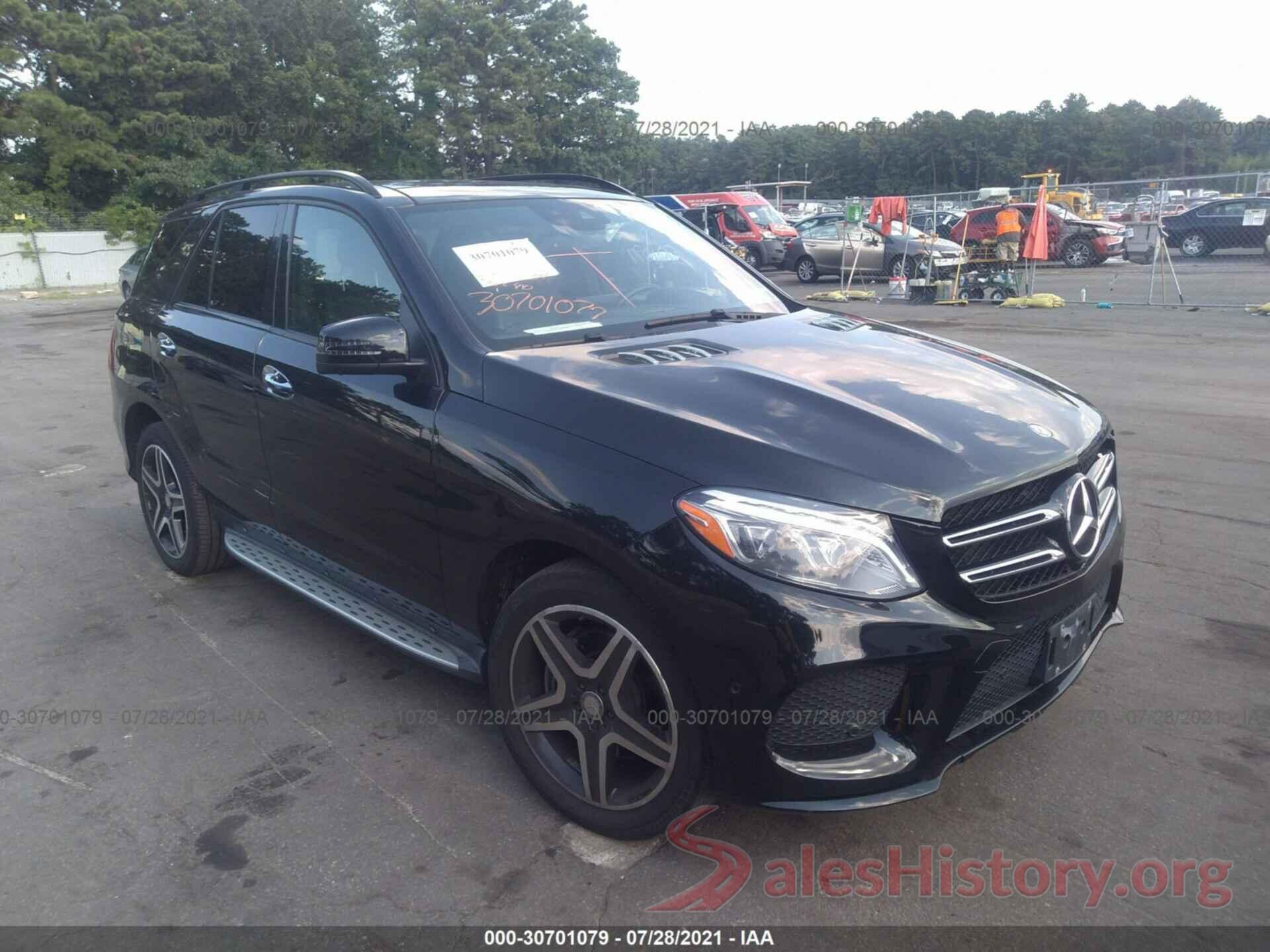 4JGDA5GB2GA636857 2016 MERCEDES-BENZ GLE