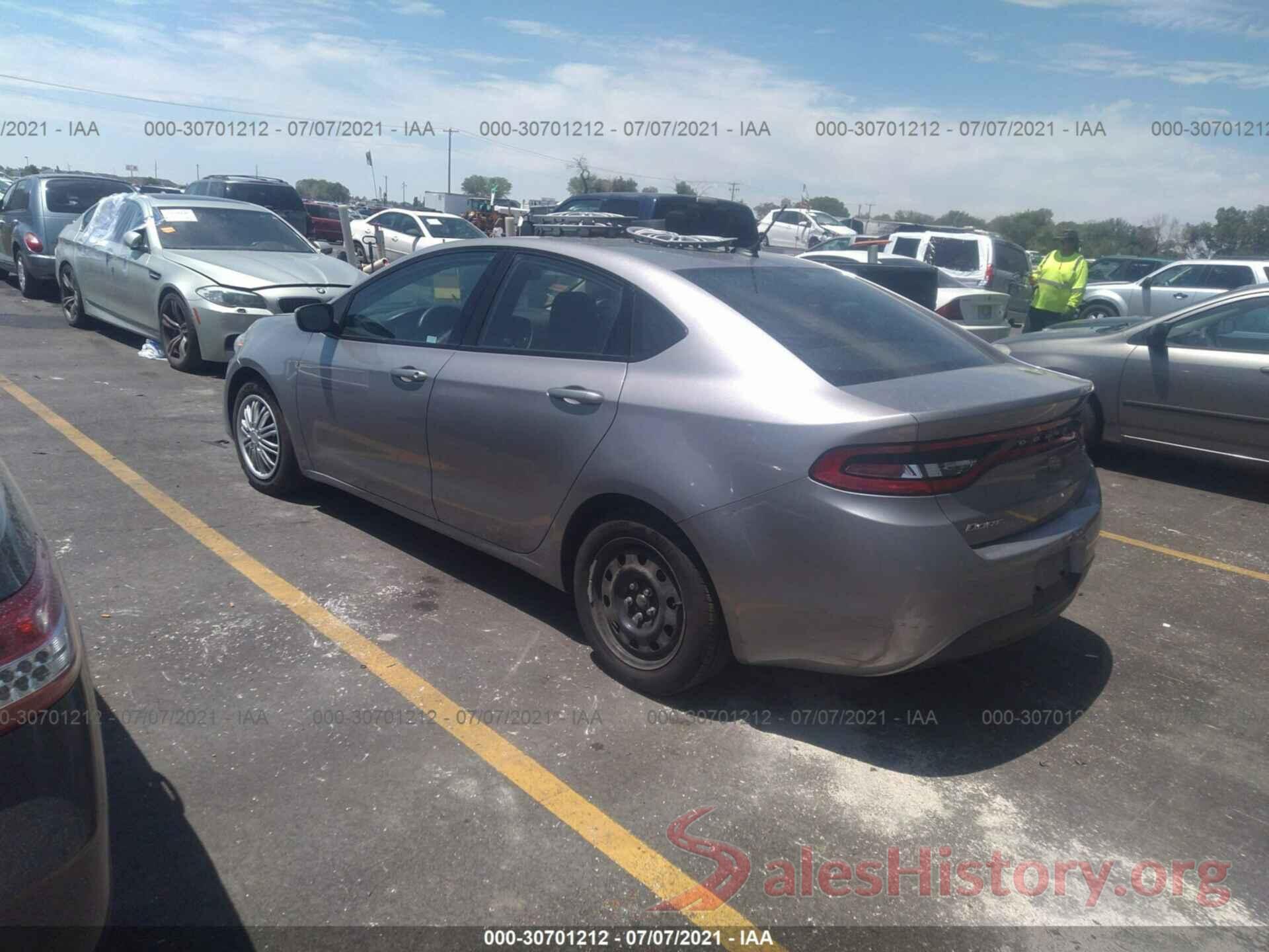 1C3CDFAA3GD592013 2016 DODGE DART