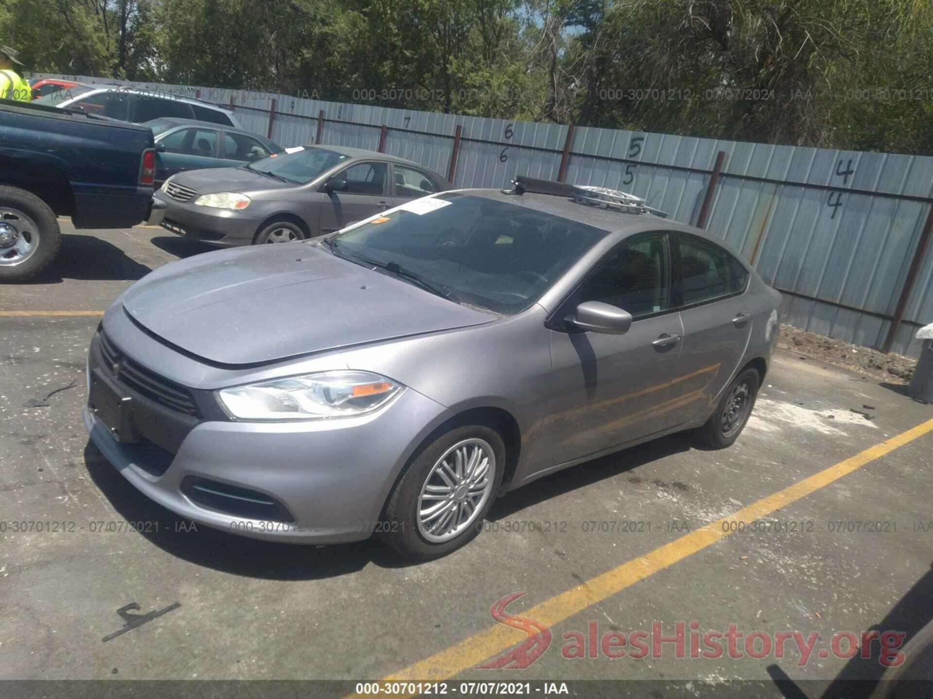 1C3CDFAA3GD592013 2016 DODGE DART