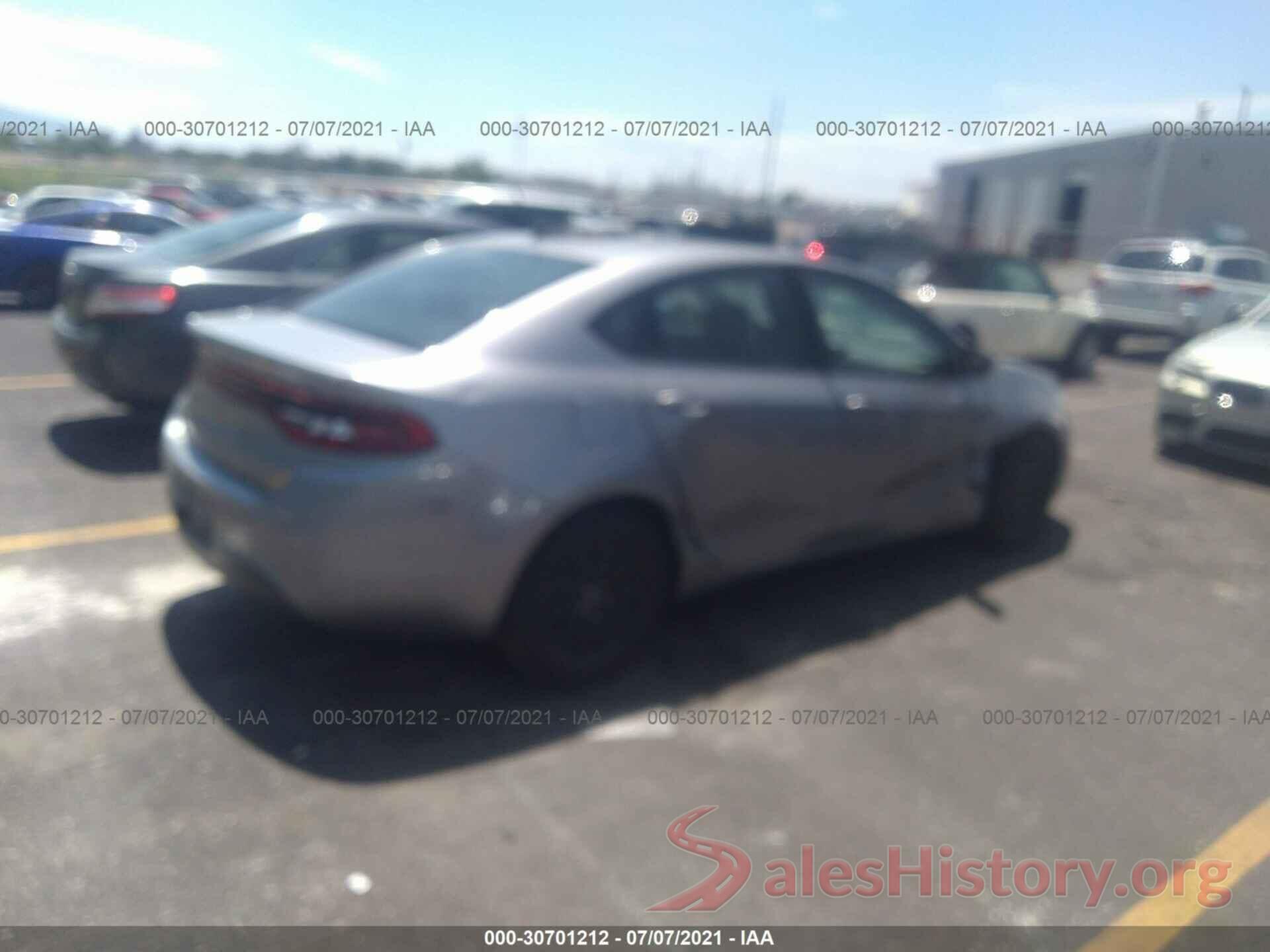 1C3CDFAA3GD592013 2016 DODGE DART