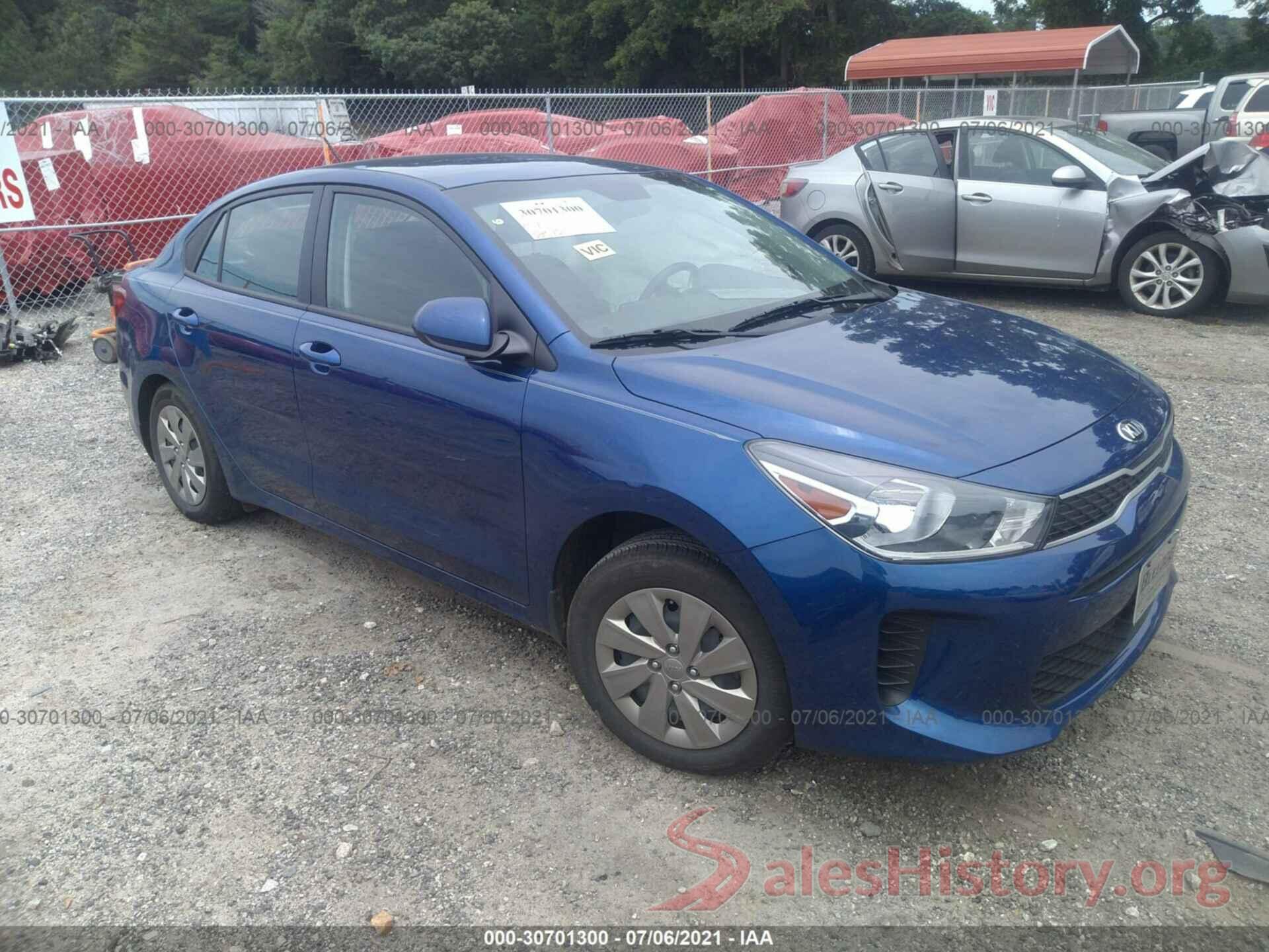 3KPA24AD1LE289179 2020 KIA RIO