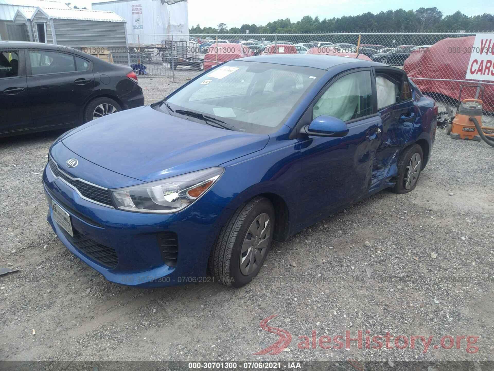 3KPA24AD1LE289179 2020 KIA RIO