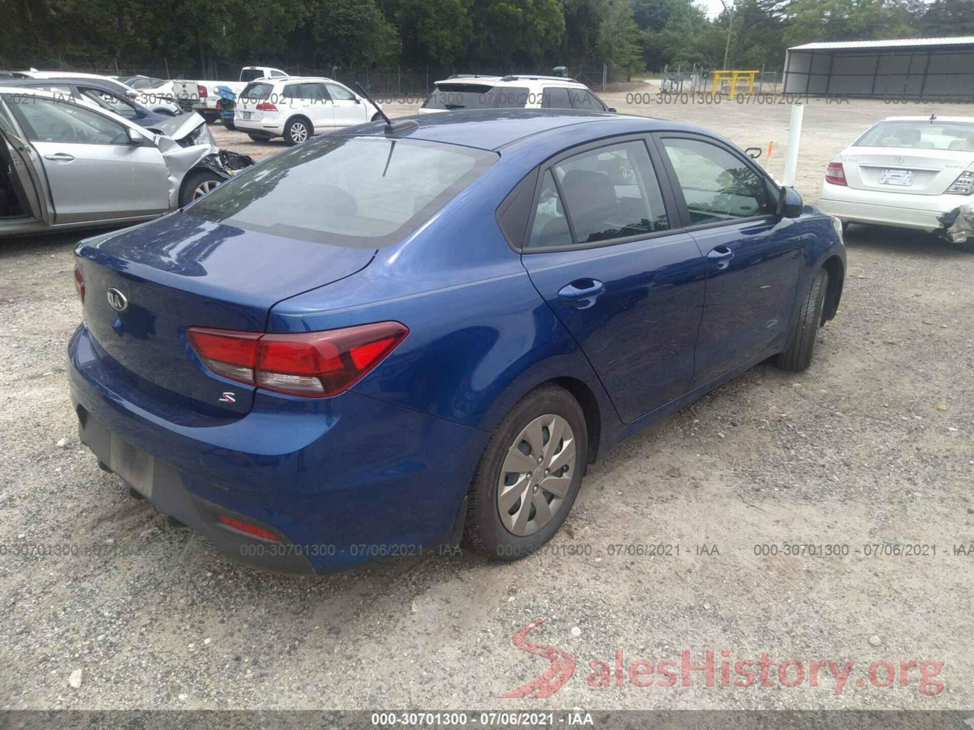 3KPA24AD1LE289179 2020 KIA RIO