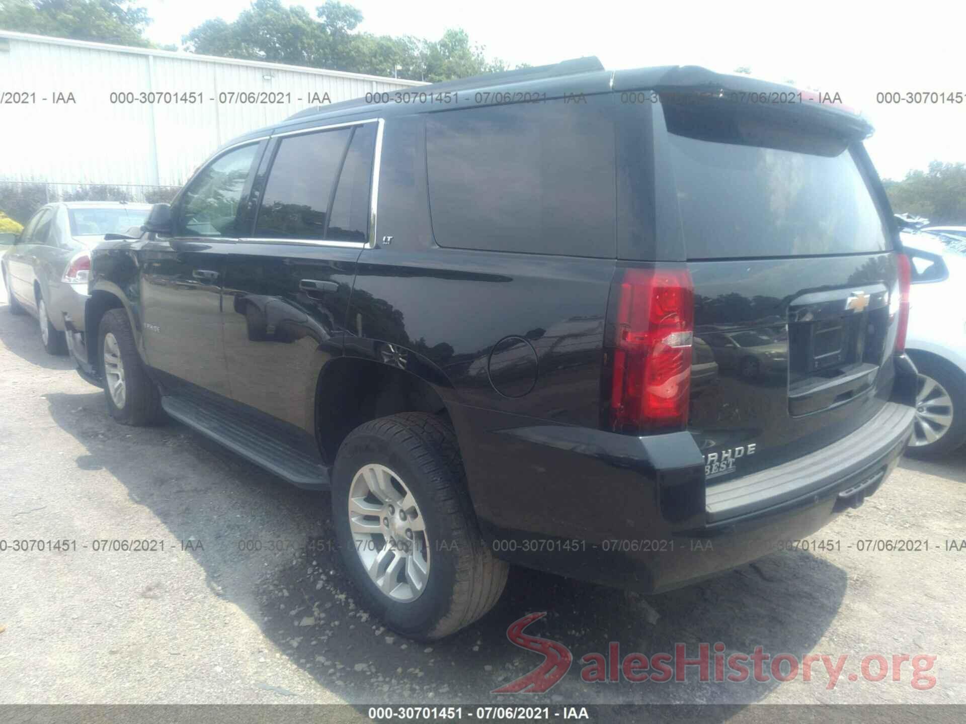 1GNSKBKC8HR191316 2017 CHEVROLET TAHOE