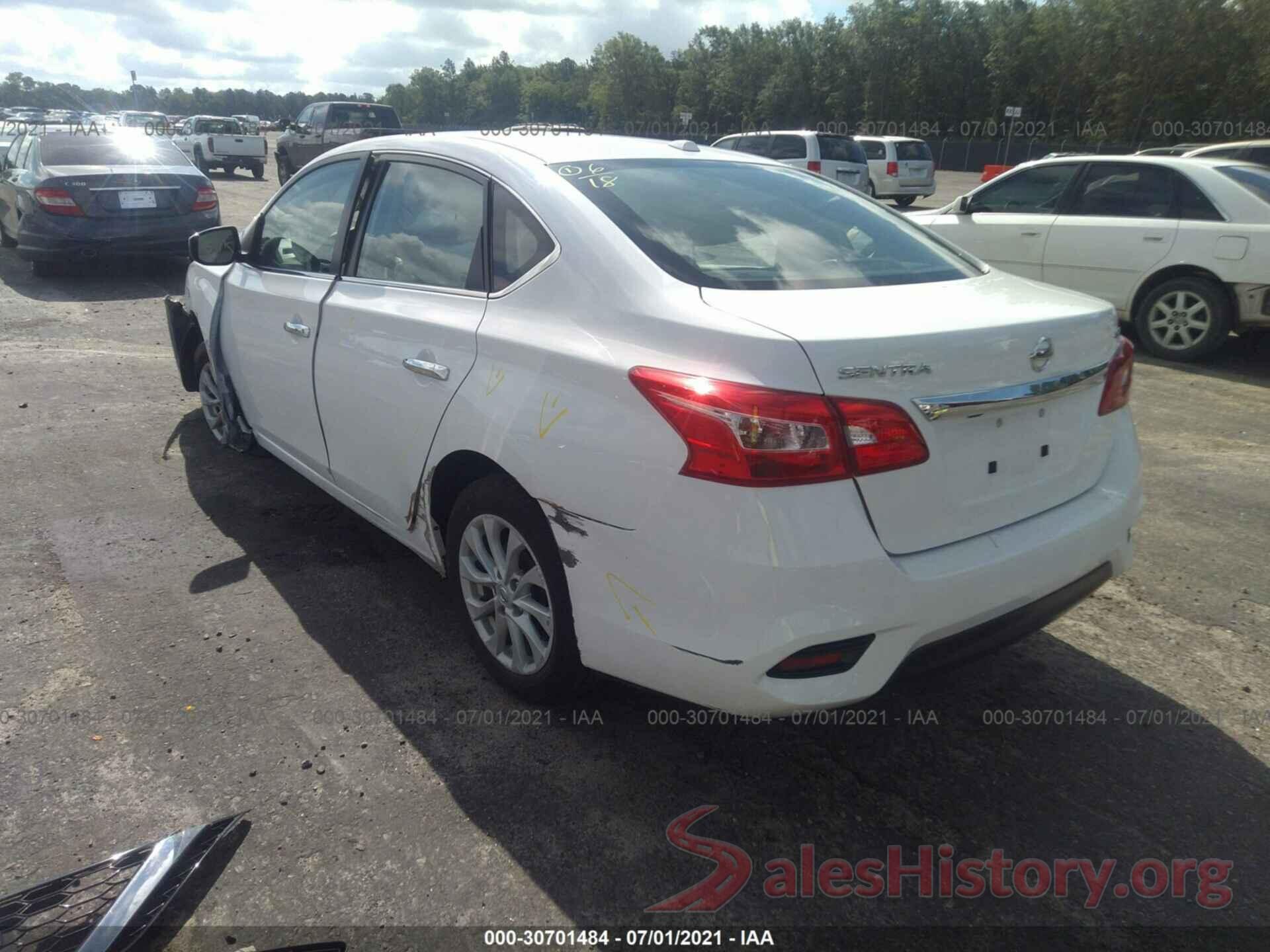 3N1AB7AP8KY457850 2019 NISSAN SENTRA