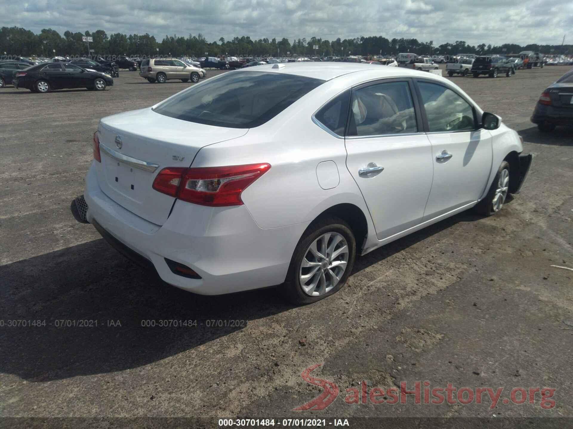 3N1AB7AP8KY457850 2019 NISSAN SENTRA