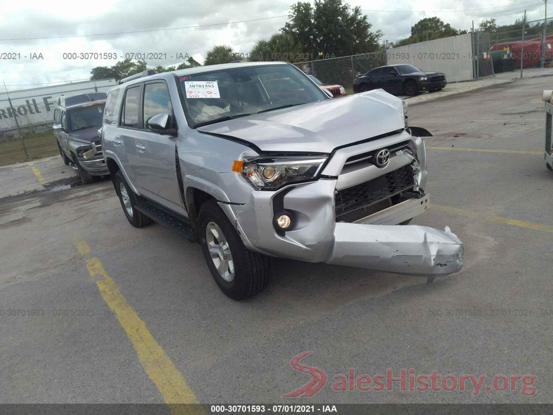 JTEBU5JR3L5768209 2020 TOYOTA 4RUNNER