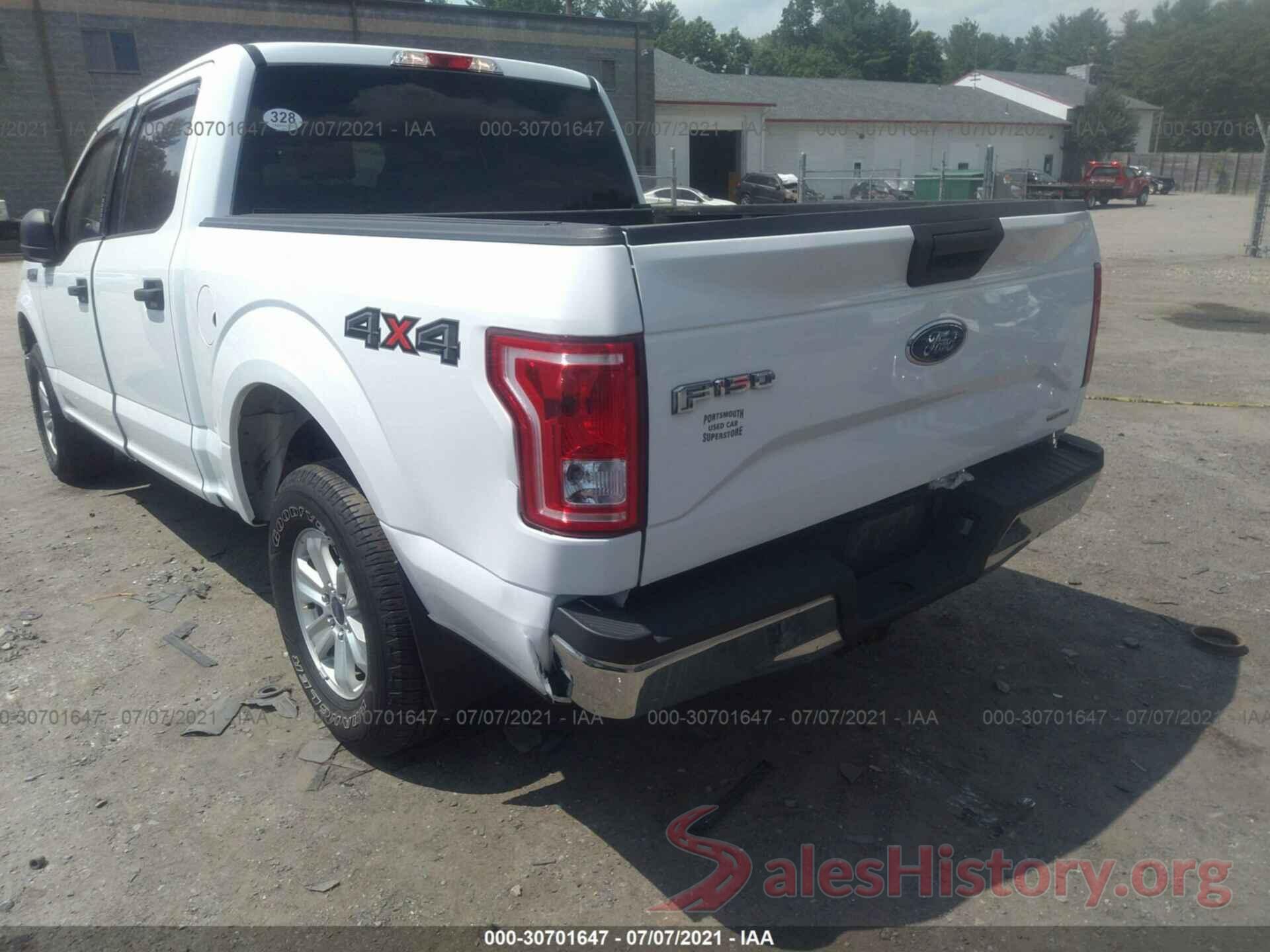 1FTEW1EF0GFC00178 2016 FORD F-150