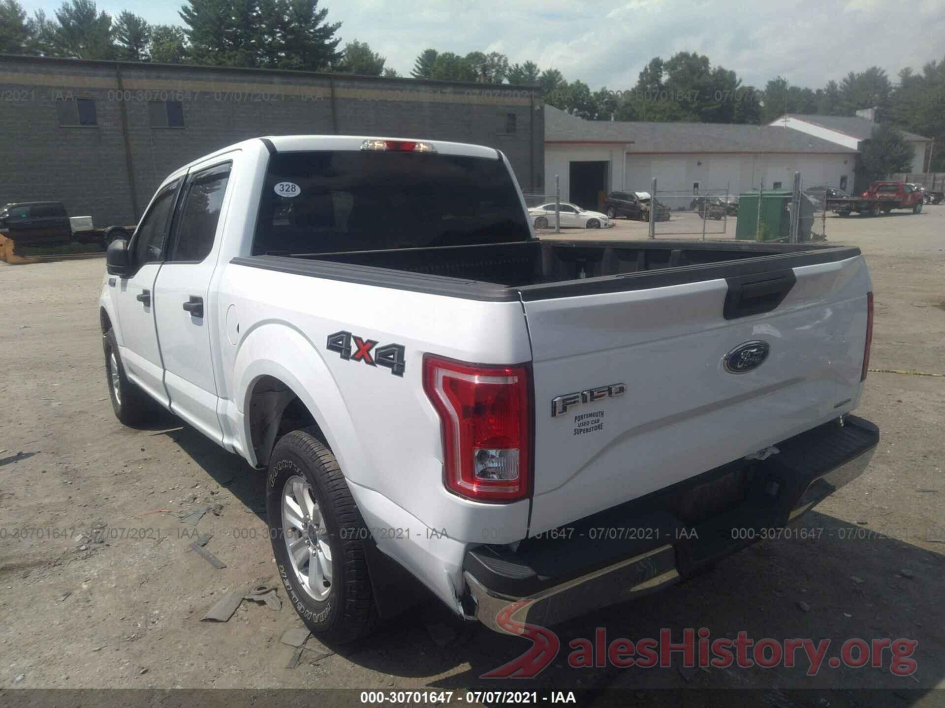 1FTEW1EF0GFC00178 2016 FORD F-150