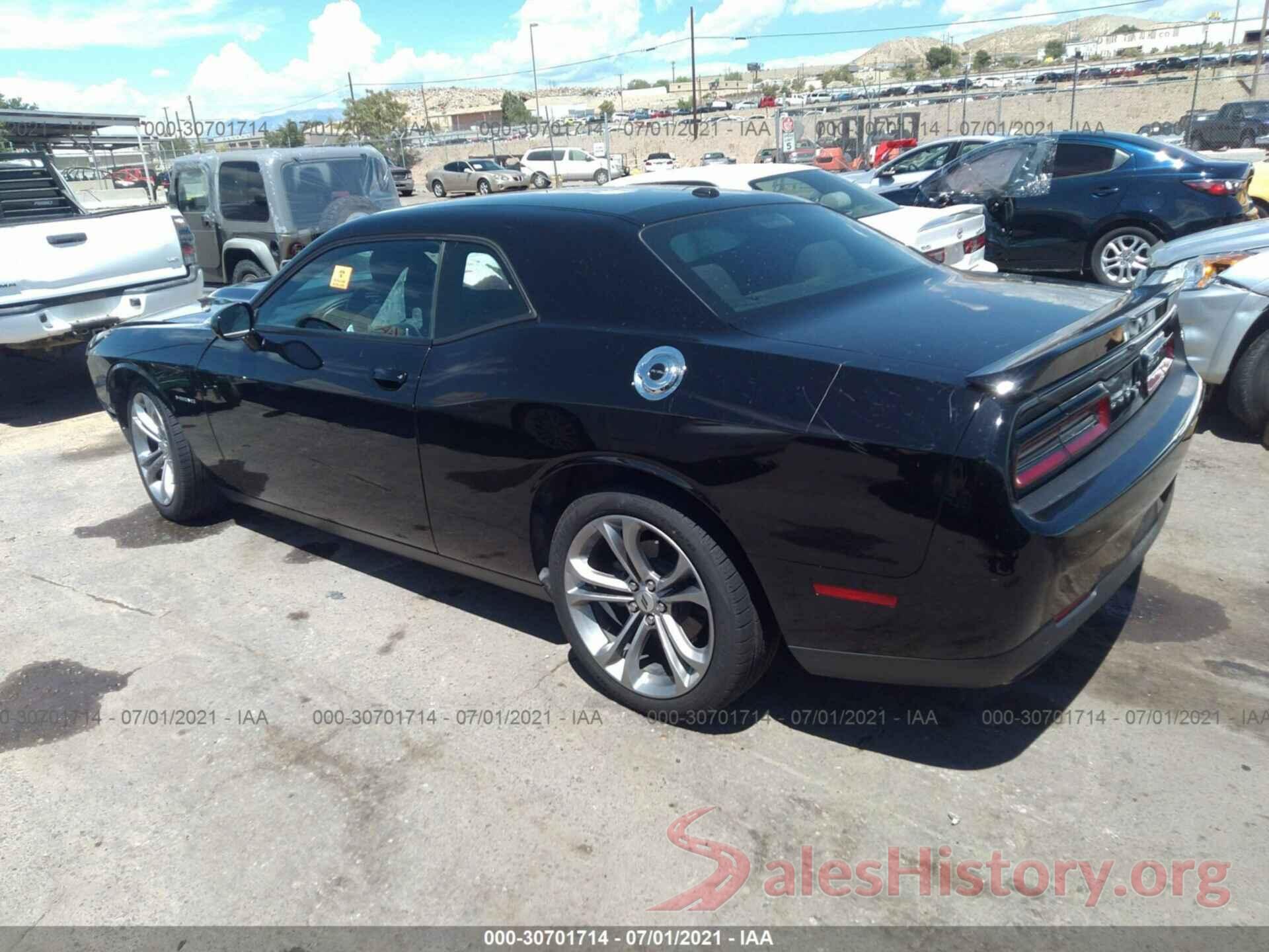 2C3CDZBT9LH125340 2020 DODGE CHALLENGER