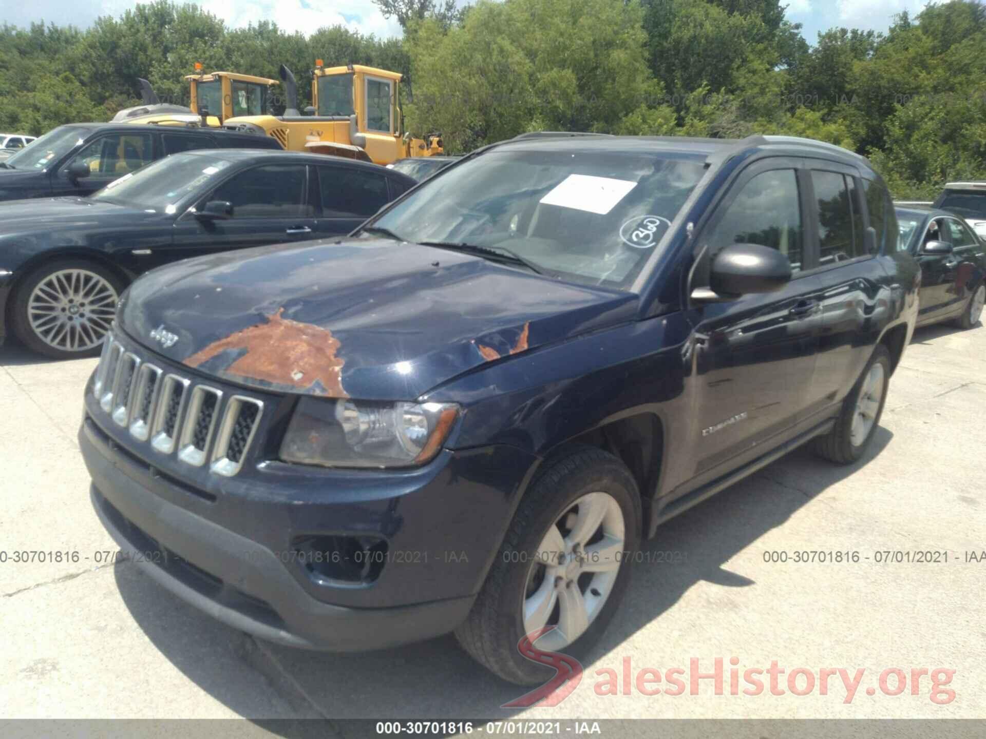 1C4NJDBB0GD686956 2016 JEEP COMPASS