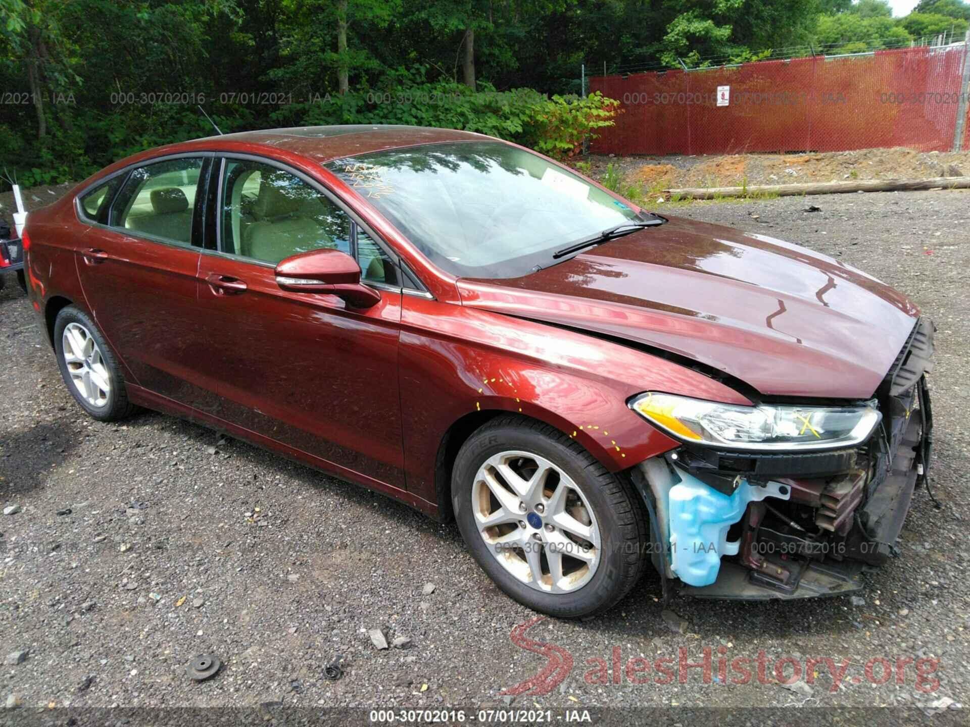 3FA6P0H74GR249229 2016 FORD FUSION