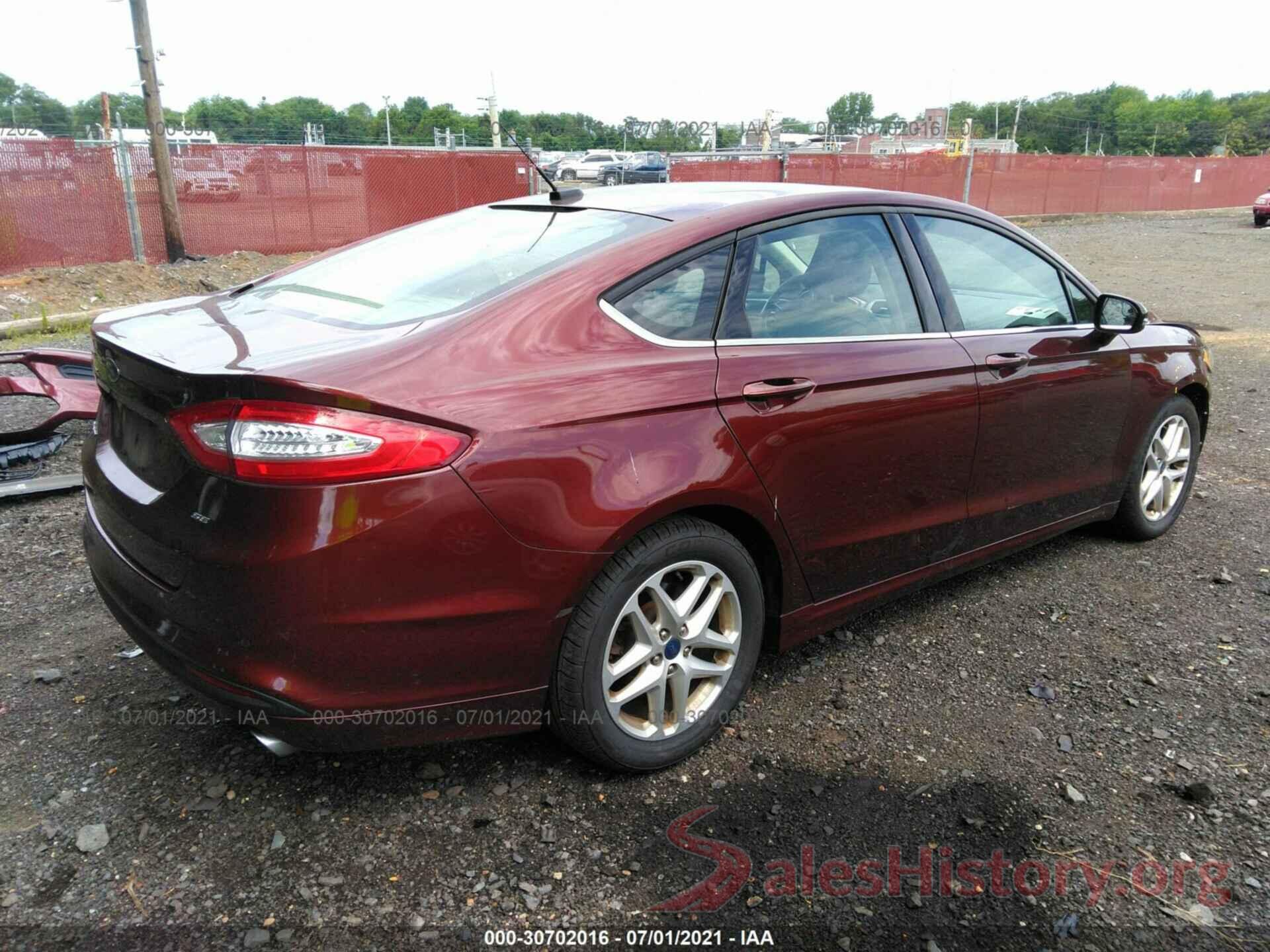 3FA6P0H74GR249229 2016 FORD FUSION