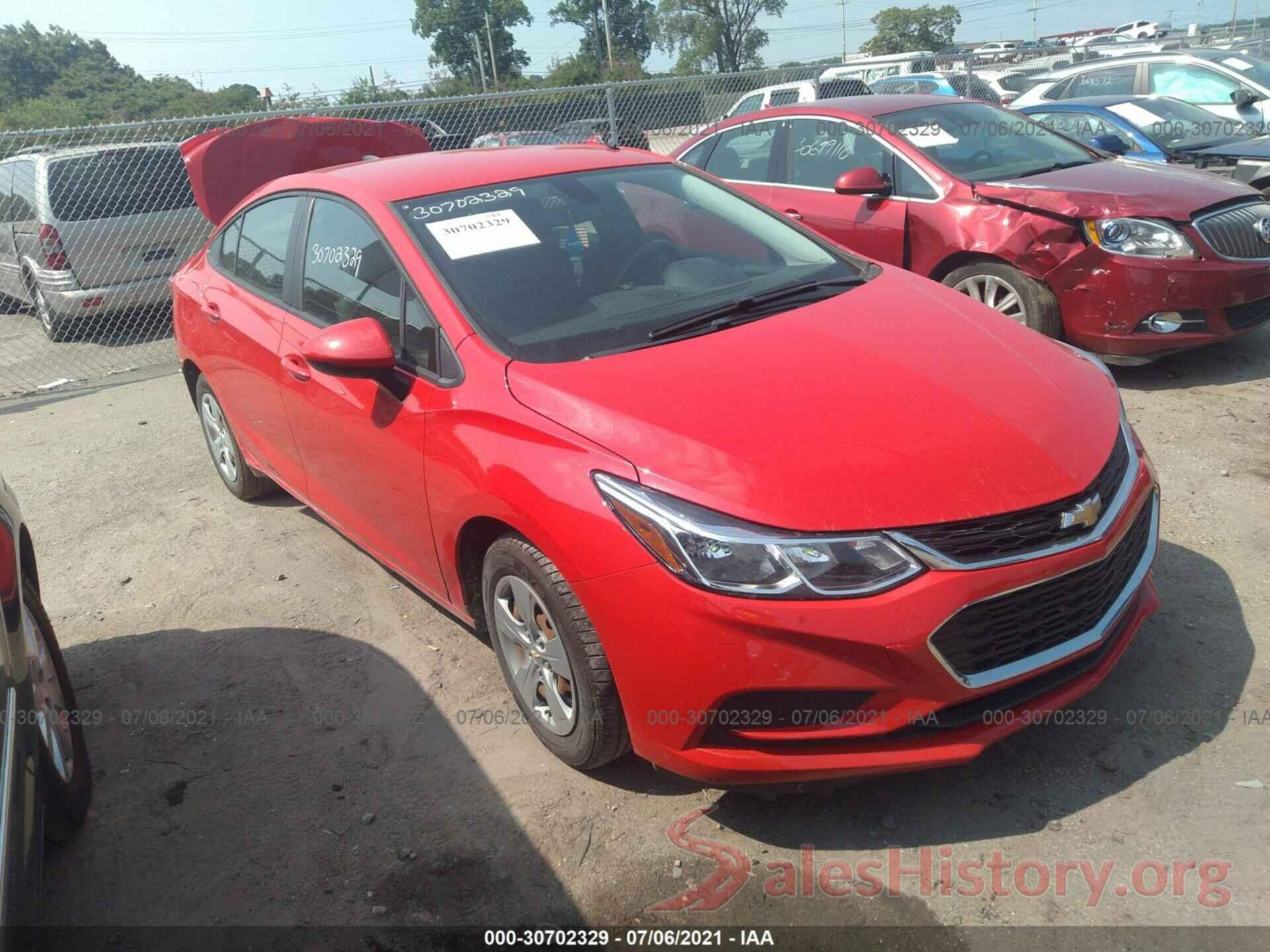 1G1BC5SM9H7207642 2017 CHEVROLET CRUZE