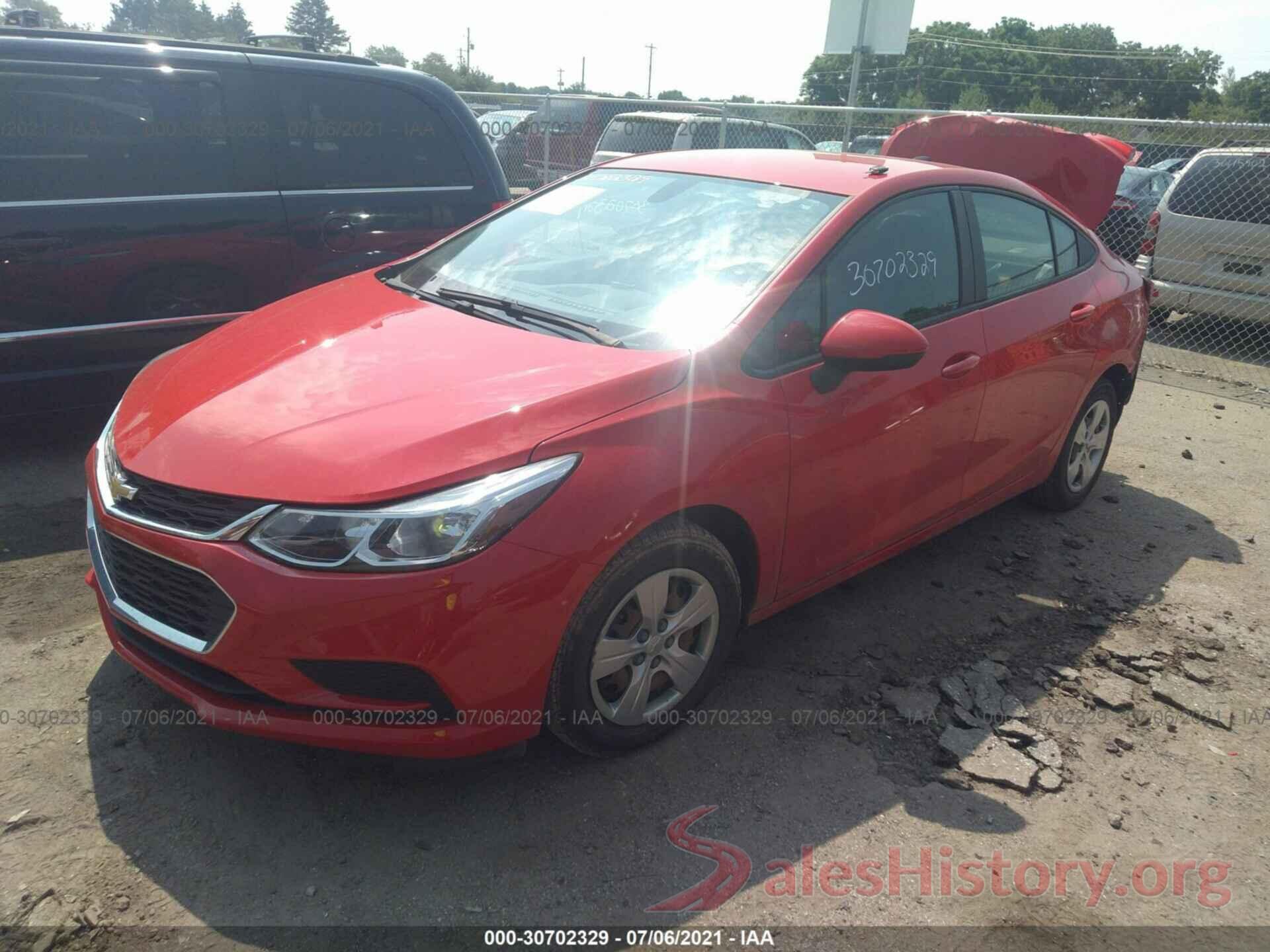 1G1BC5SM9H7207642 2017 CHEVROLET CRUZE