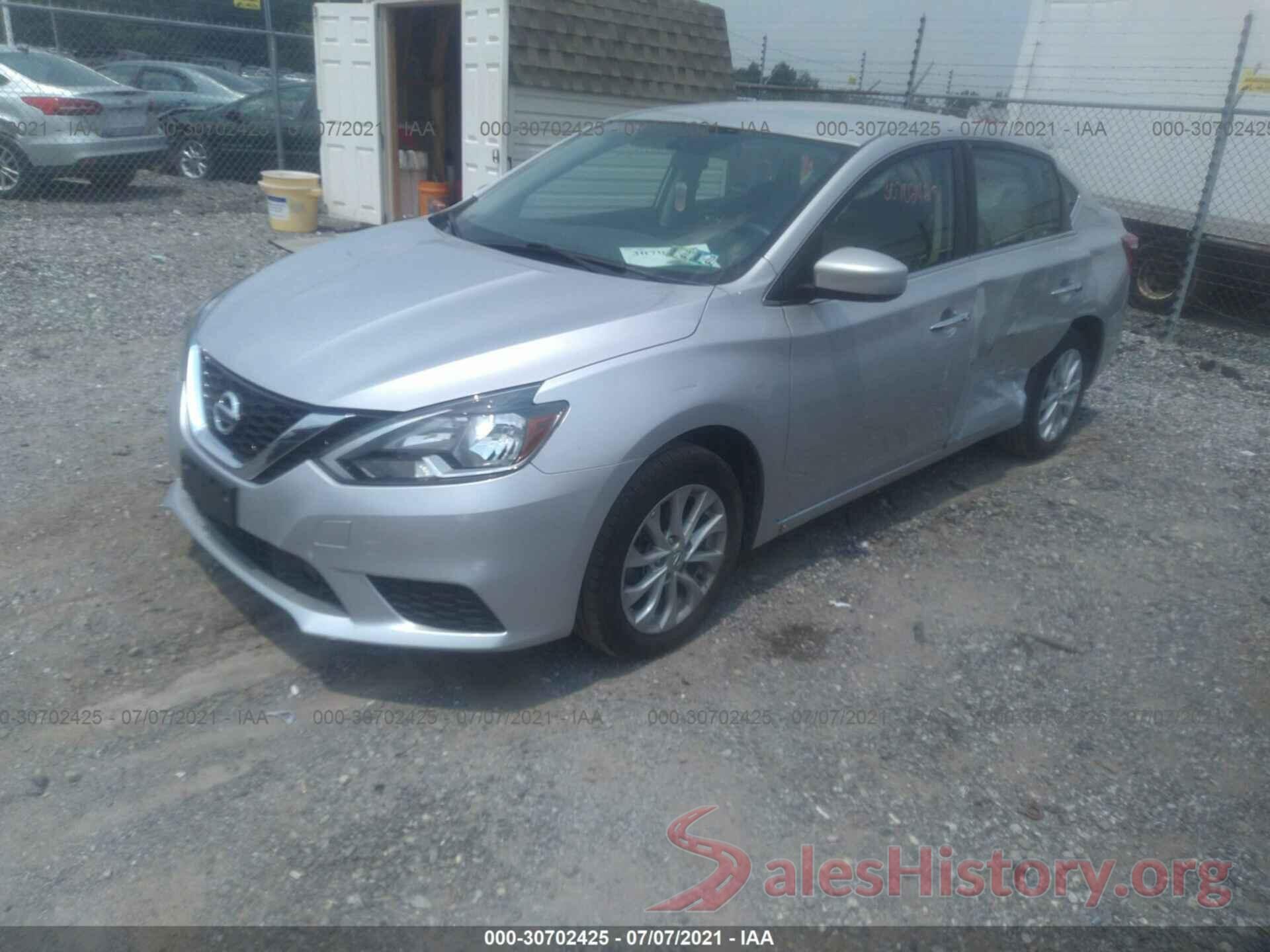 3N1AB7AP4KY318136 2019 NISSAN SENTRA