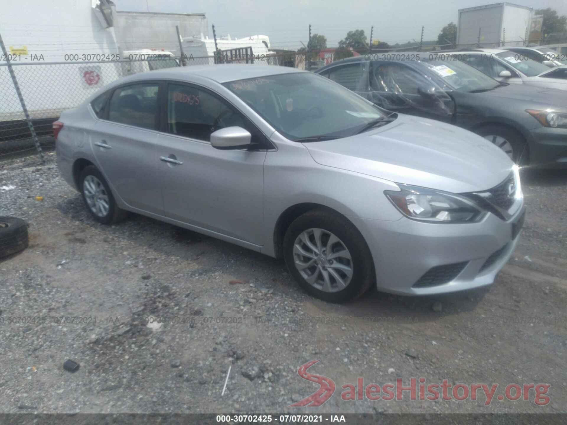 3N1AB7AP4KY318136 2019 NISSAN SENTRA