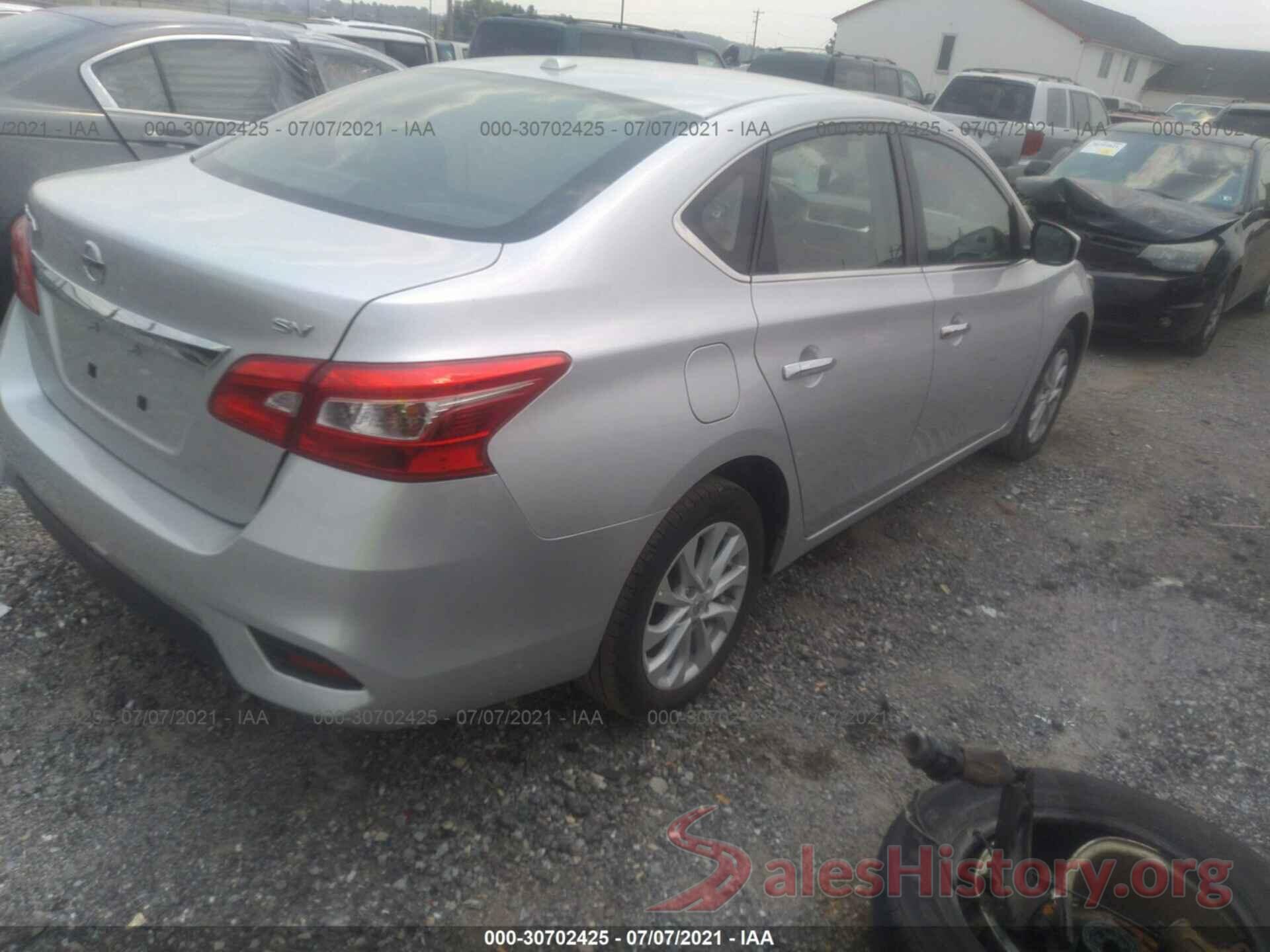 3N1AB7AP4KY318136 2019 NISSAN SENTRA