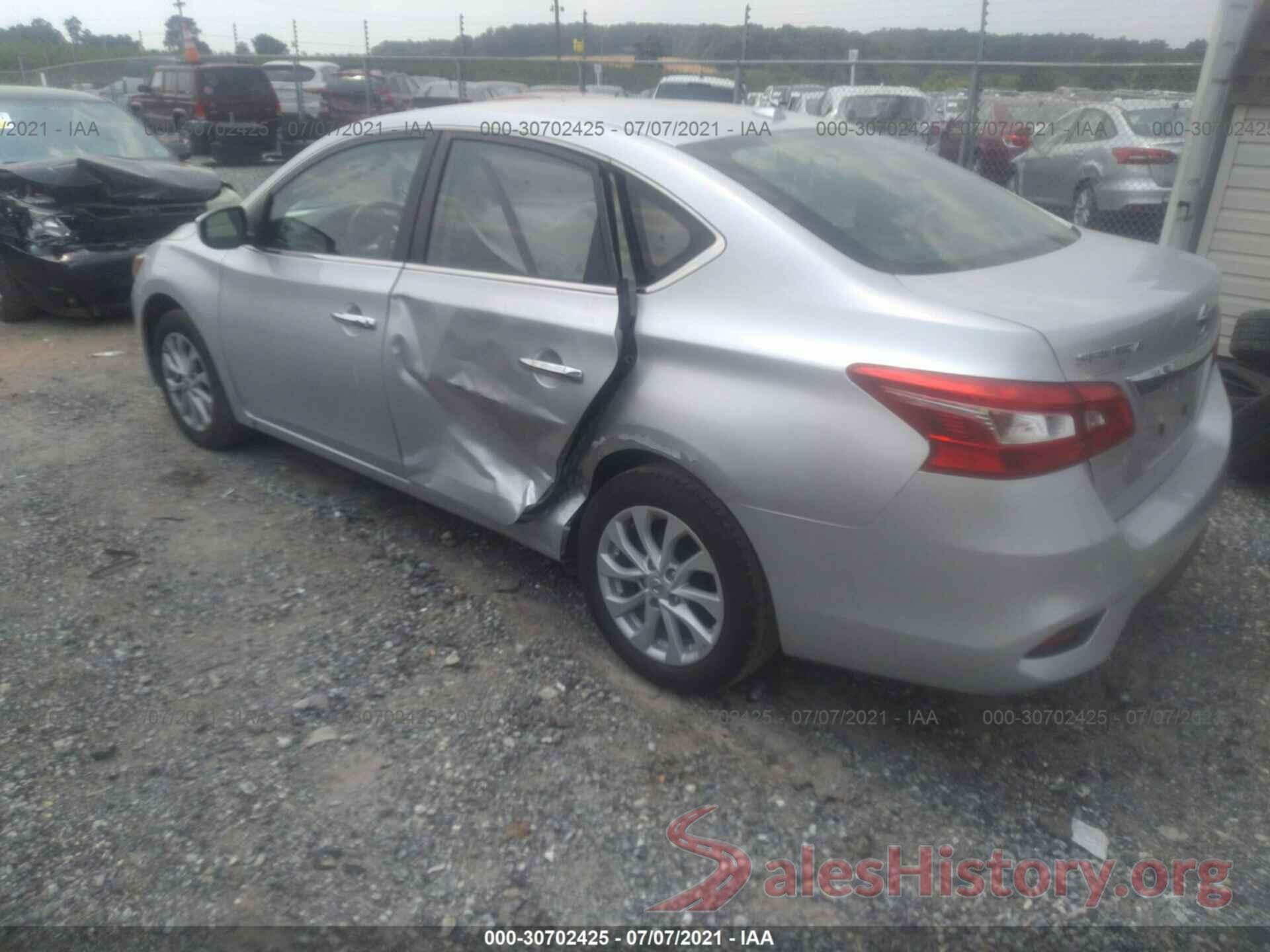 3N1AB7AP4KY318136 2019 NISSAN SENTRA