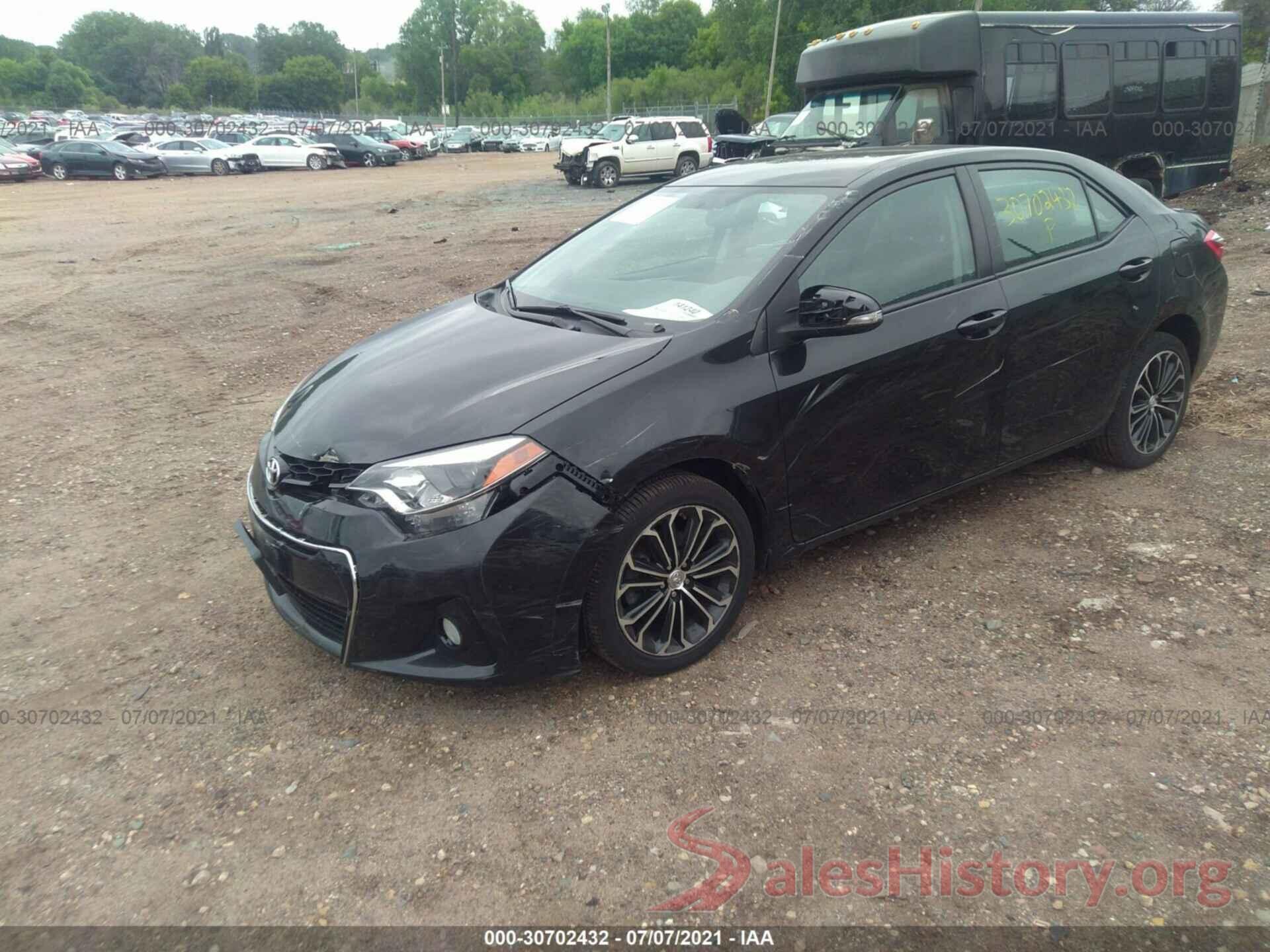 5YFBURHE7GP547915 2016 TOYOTA COROLLA