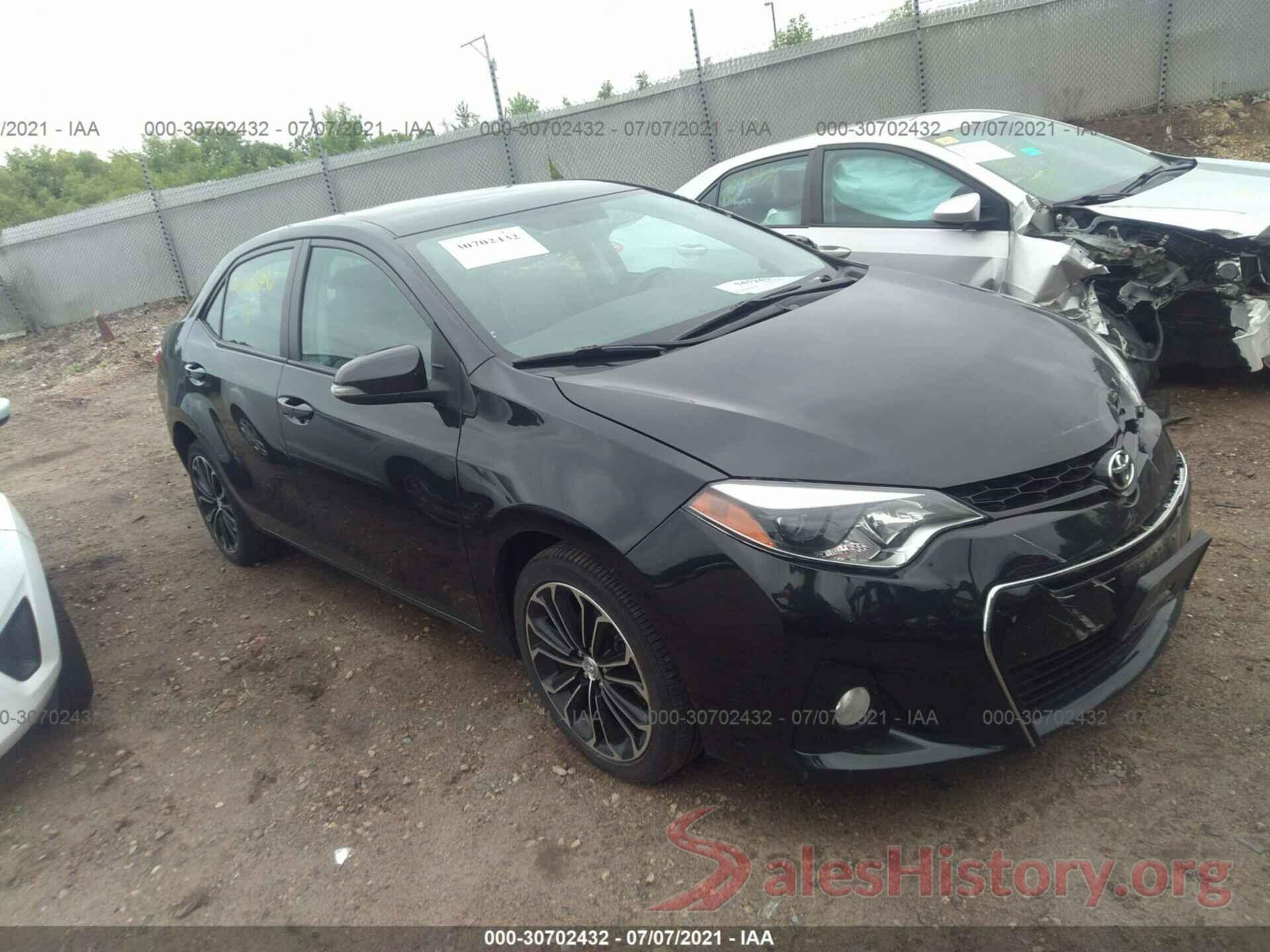 5YFBURHE7GP547915 2016 TOYOTA COROLLA