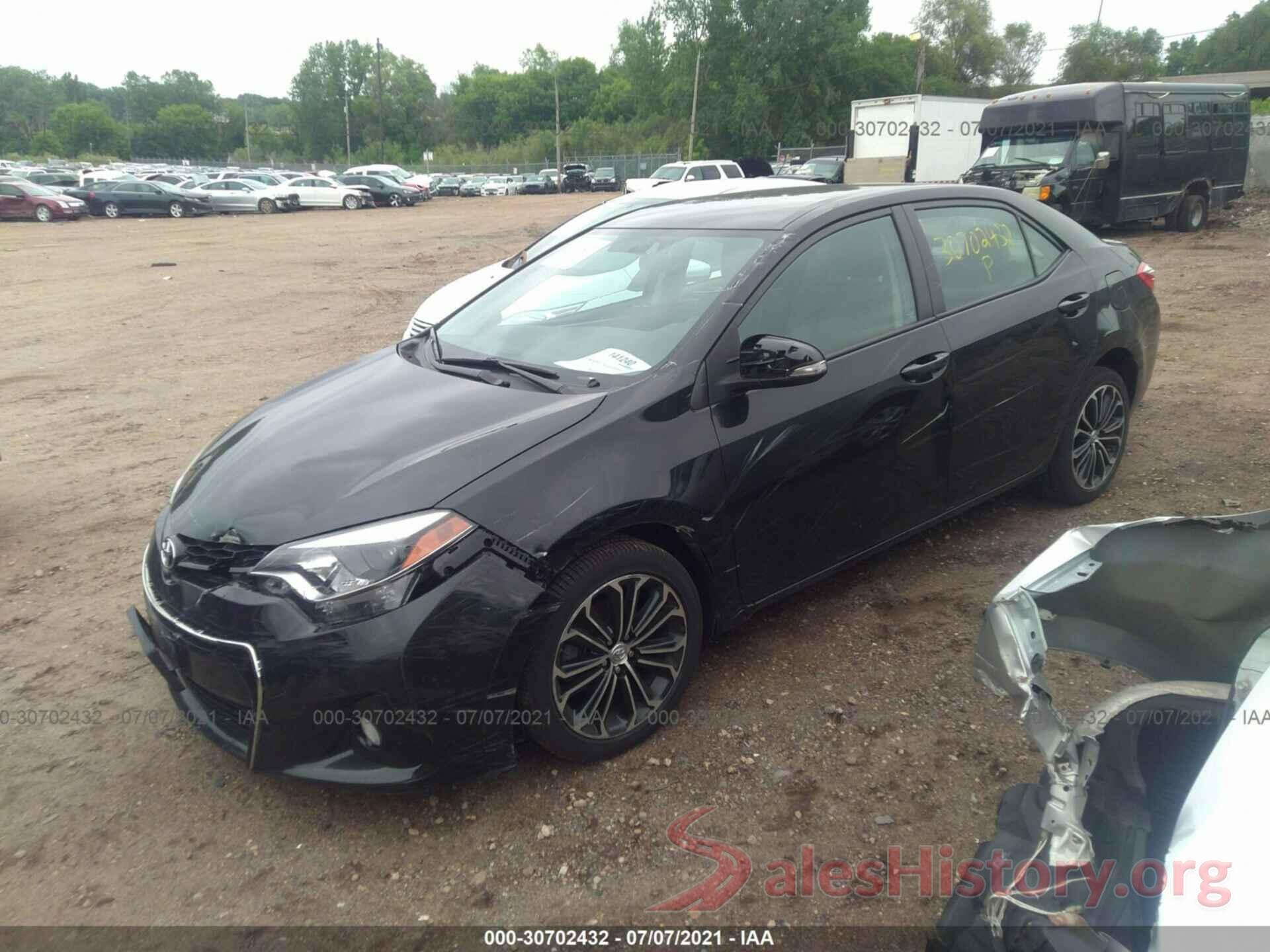 5YFBURHE7GP547915 2016 TOYOTA COROLLA