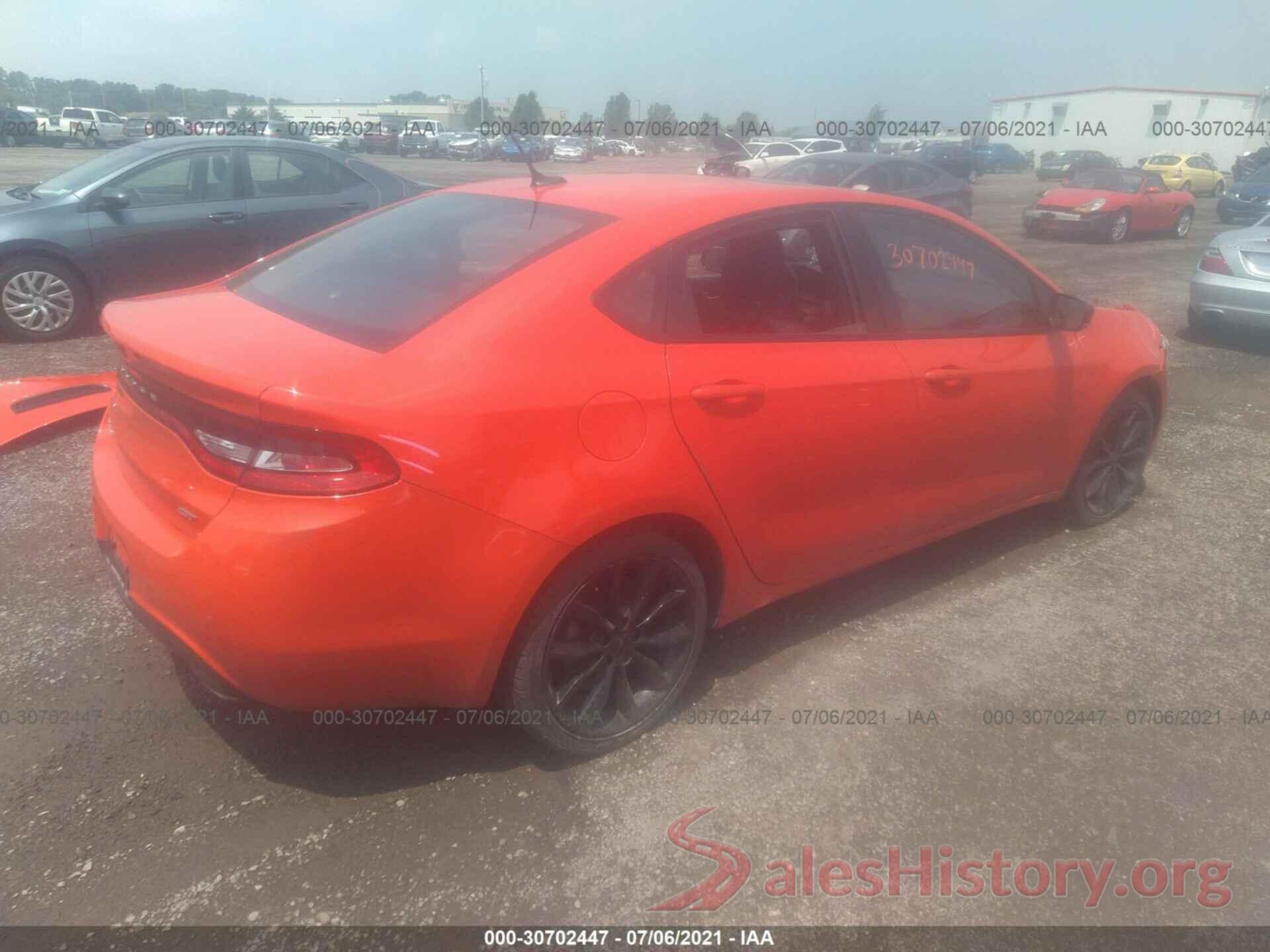 1C3CDFGB6GD815760 2016 DODGE DART