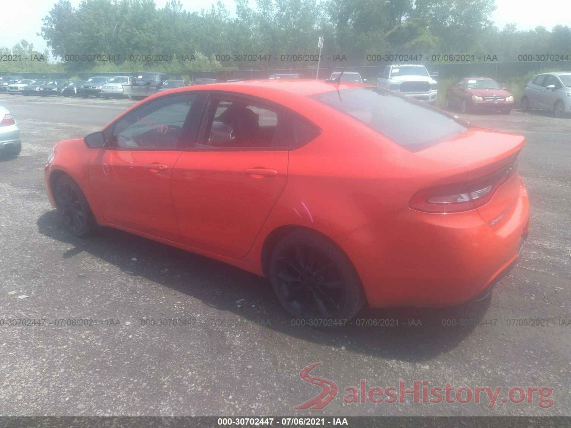 1C3CDFGB6GD815760 2016 DODGE DART