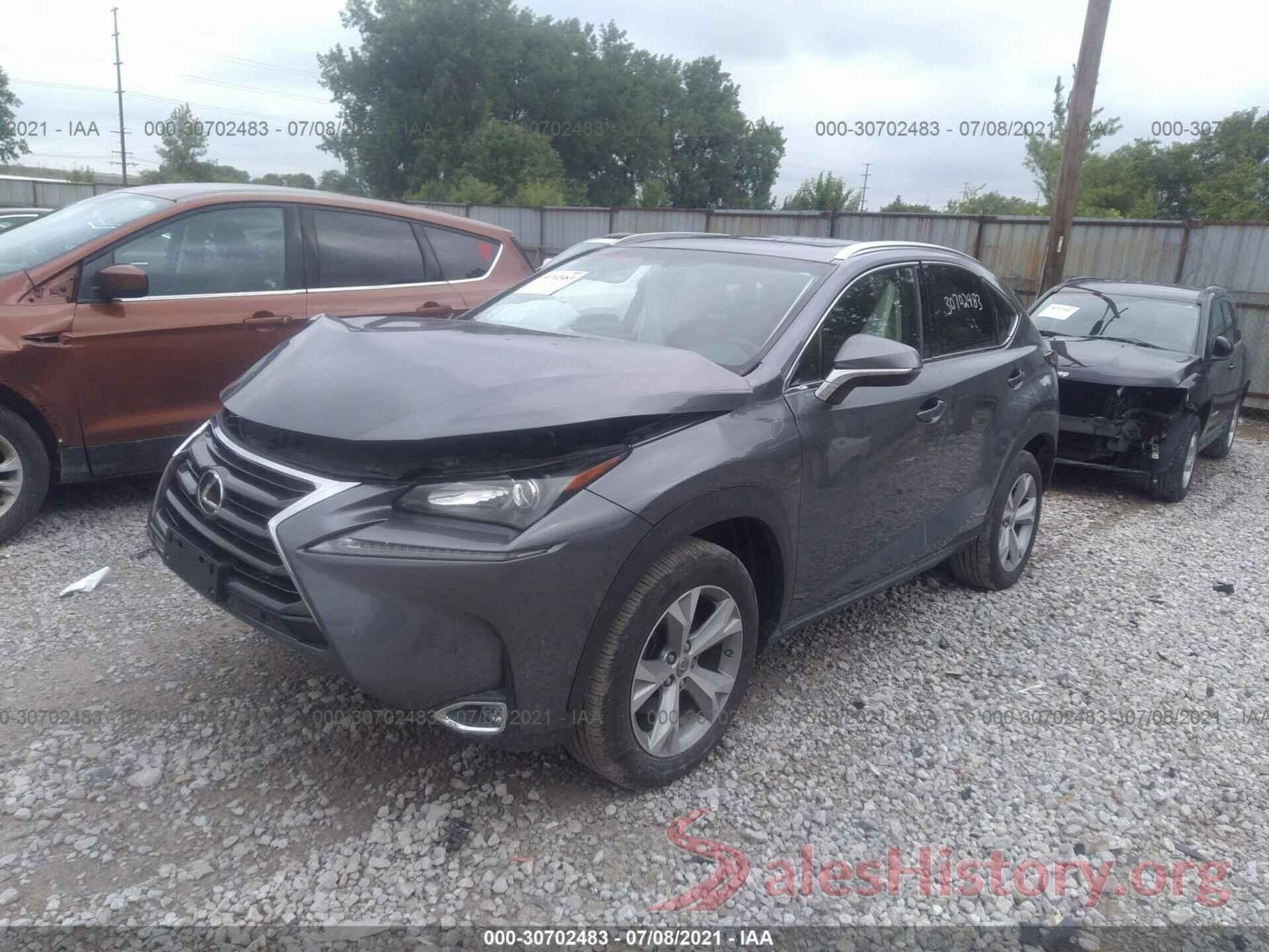 JTJBARBZ2H2118389 2017 LEXUS NX