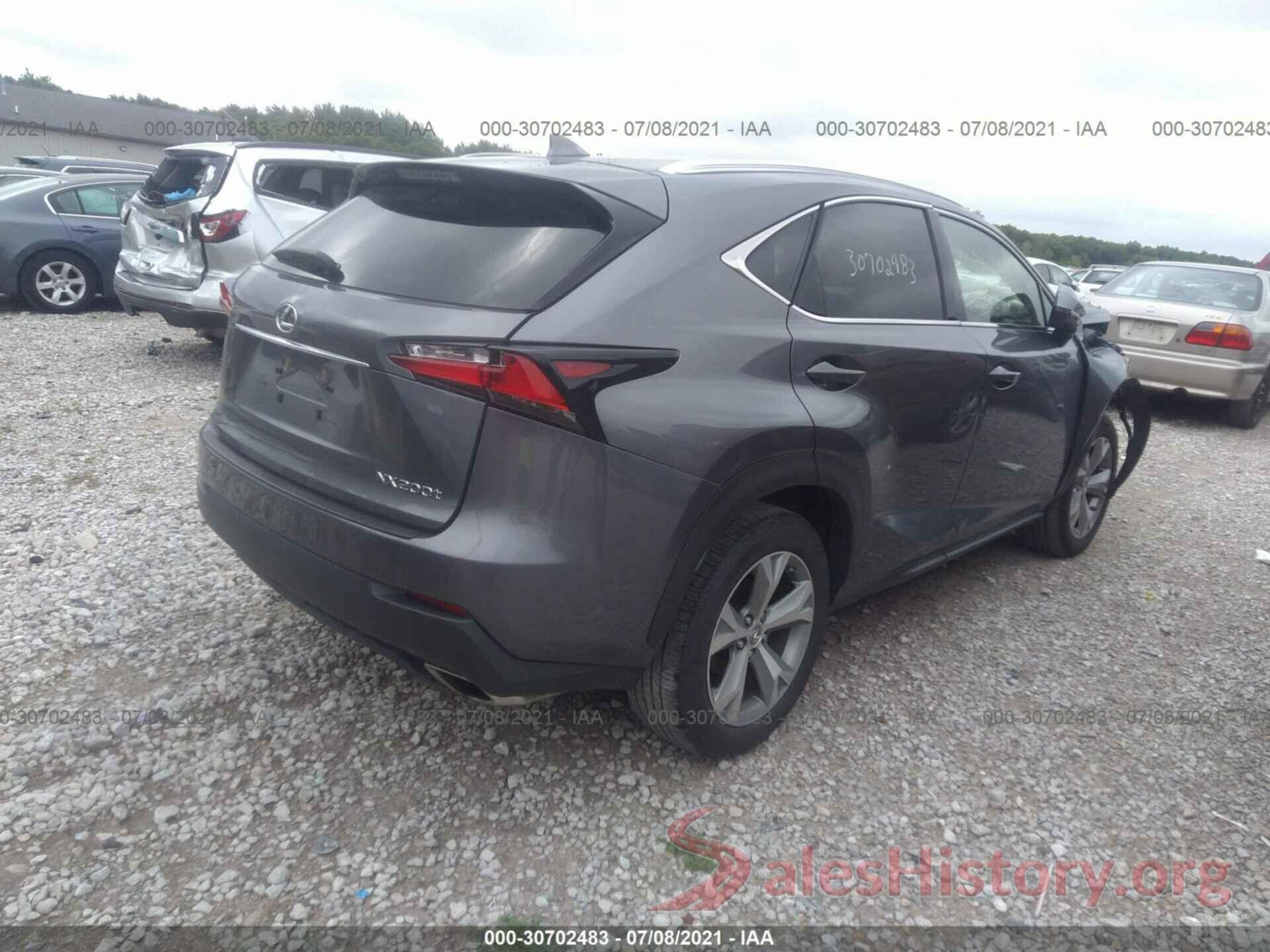 JTJBARBZ2H2118389 2017 LEXUS NX