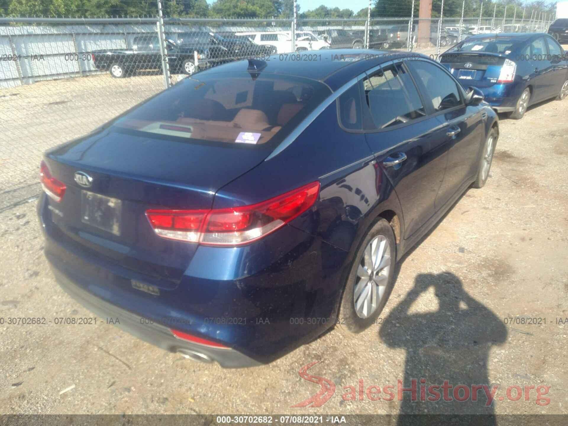 5XXGT4L36GG046282 2016 KIA OPTIMA