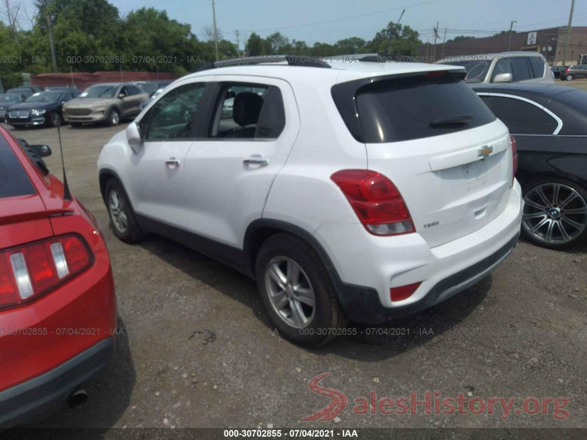 KL7CJLSB6KB908290 2019 CHEVROLET TRAX