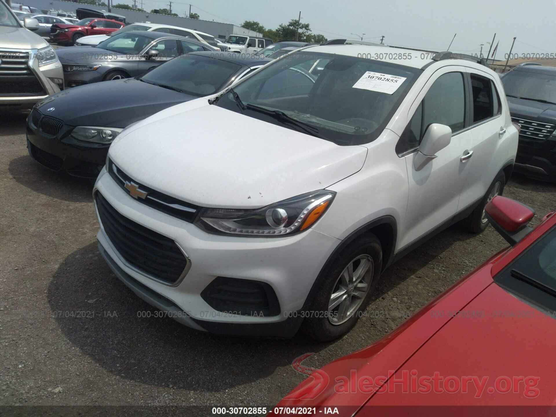 KL7CJLSB6KB908290 2019 CHEVROLET TRAX