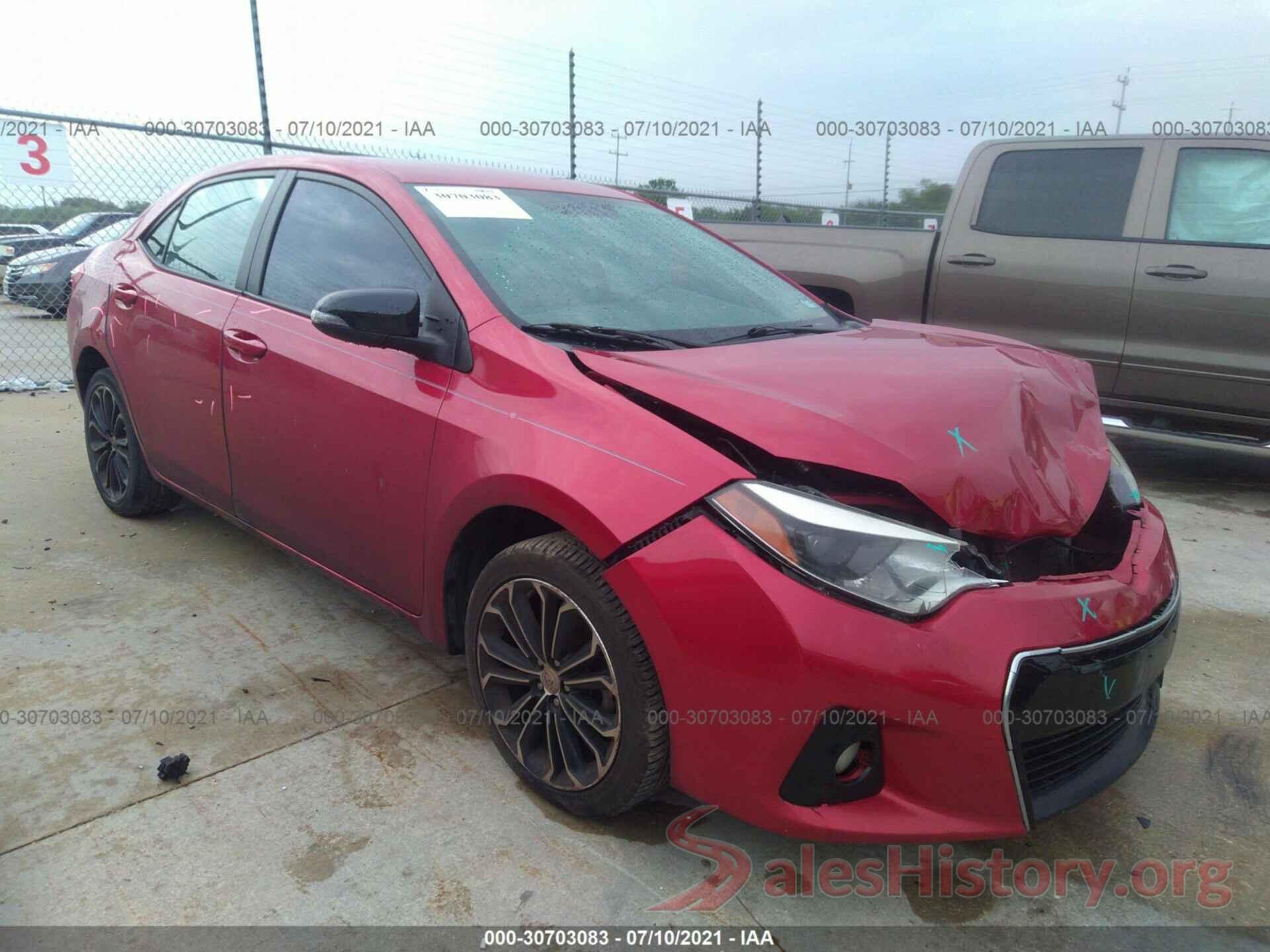 5YFBURHE6GP484340 2016 TOYOTA COROLLA