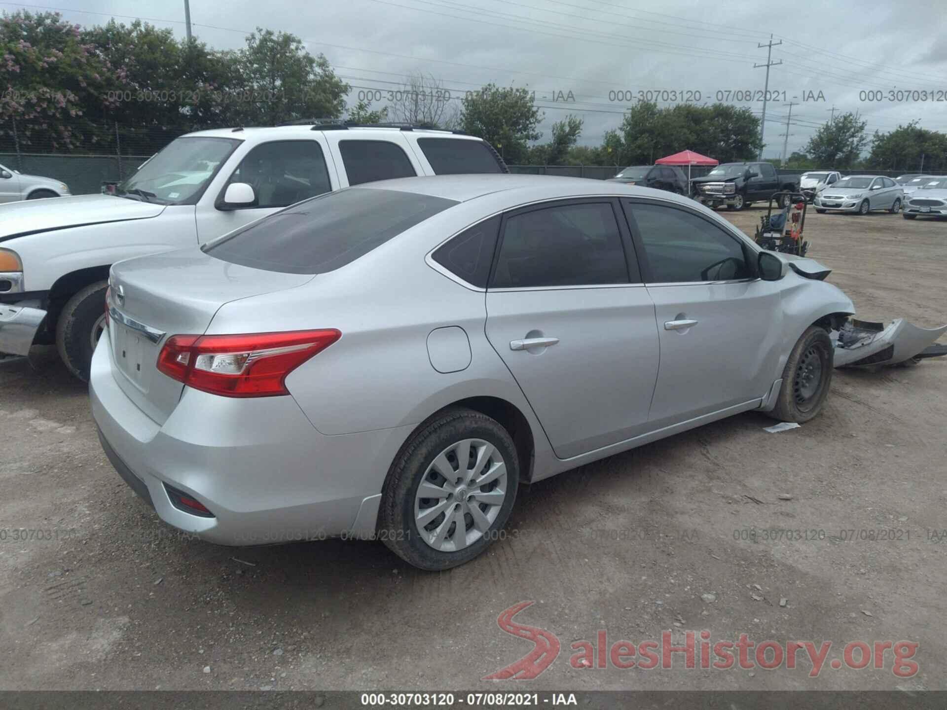 3N1AB7AP0KY271655 2019 NISSAN SENTRA