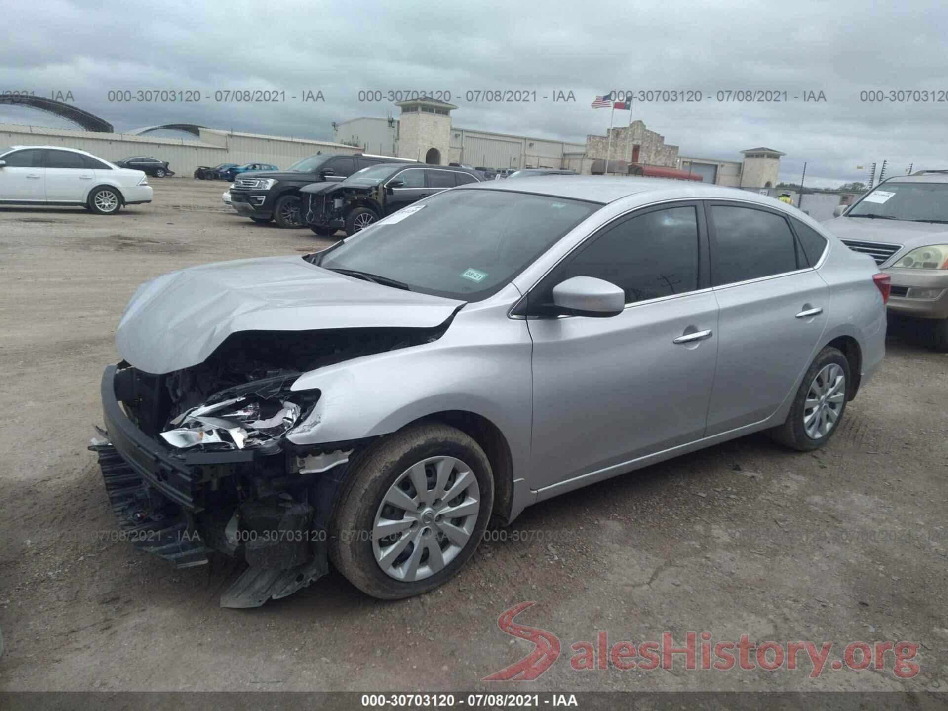 3N1AB7AP0KY271655 2019 NISSAN SENTRA