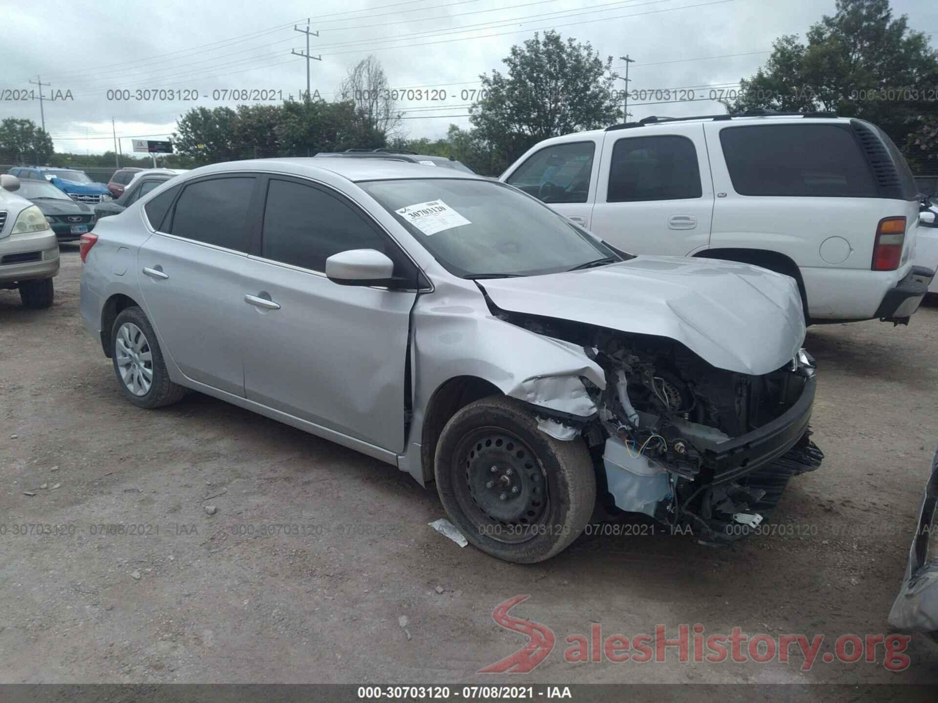 3N1AB7AP0KY271655 2019 NISSAN SENTRA