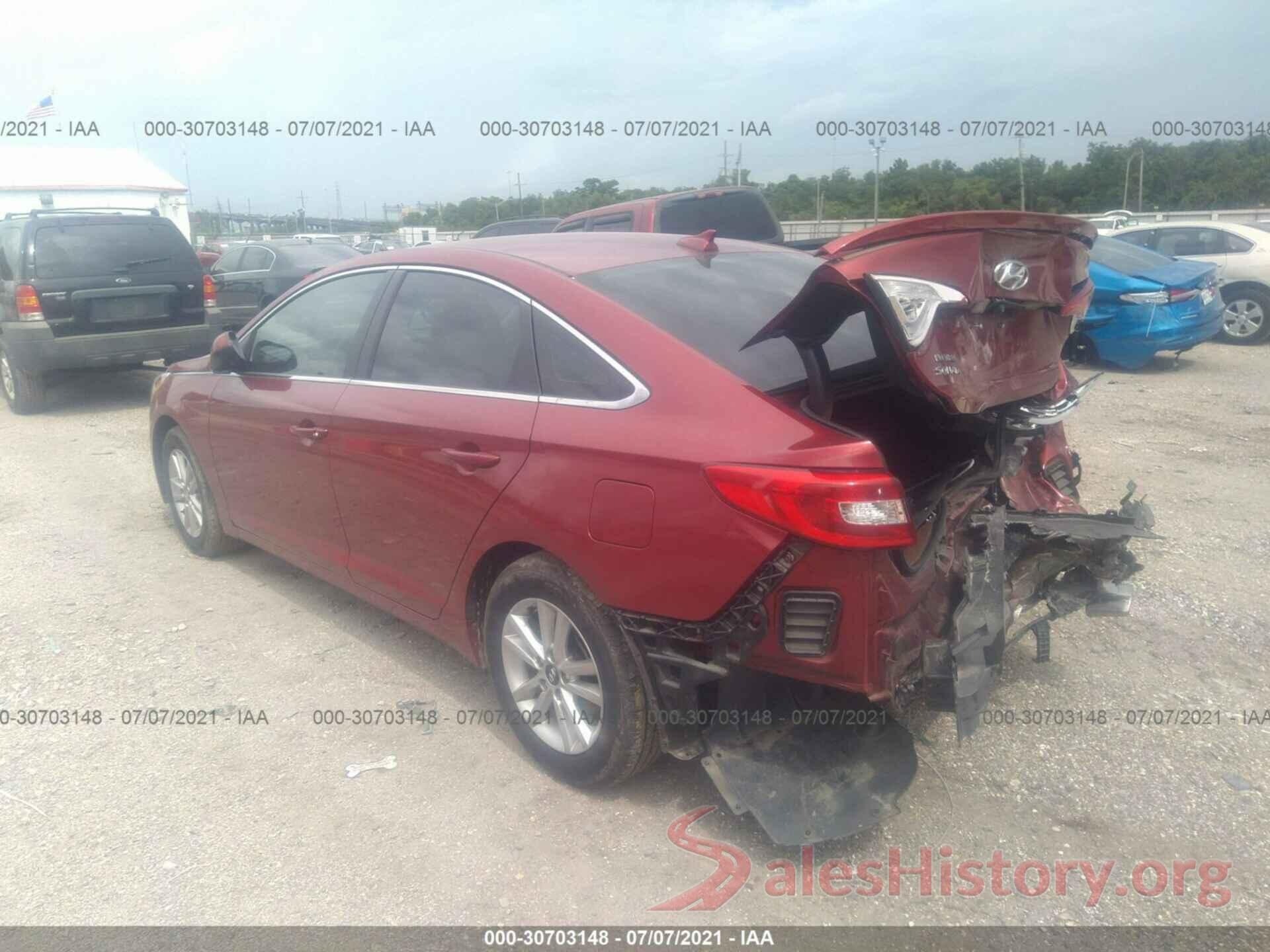 5NPE24AF7GH265568 2016 HYUNDAI SONATA