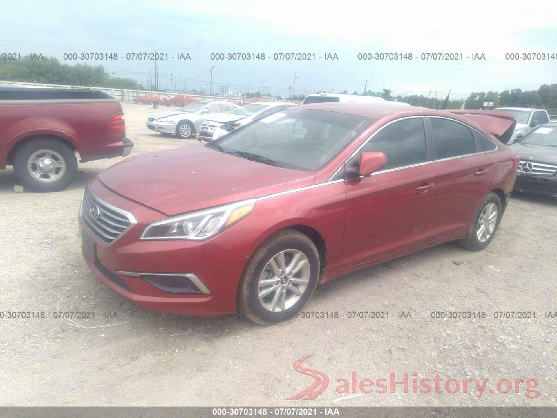 5NPE24AF7GH265568 2016 HYUNDAI SONATA