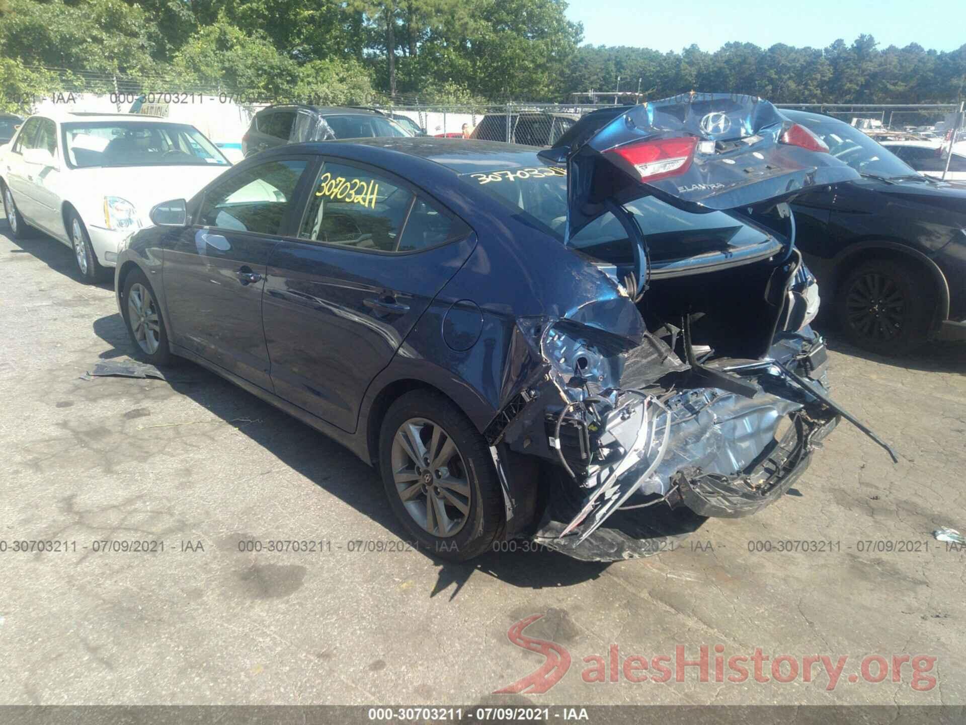 5NPD84LF6JH384226 2018 HYUNDAI ELANTRA