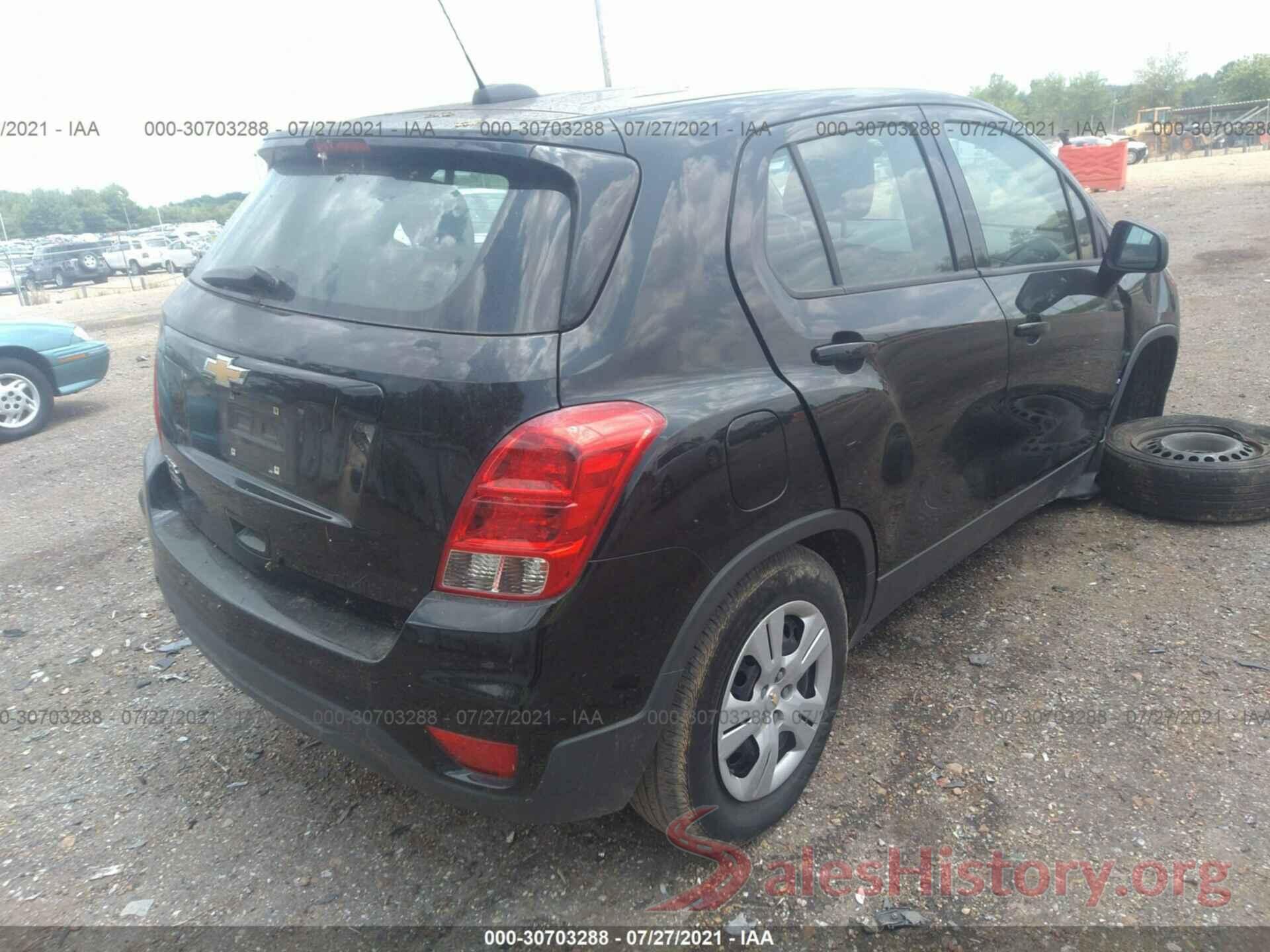 3GNCJKSBXHL286837 2017 CHEVROLET TRAX