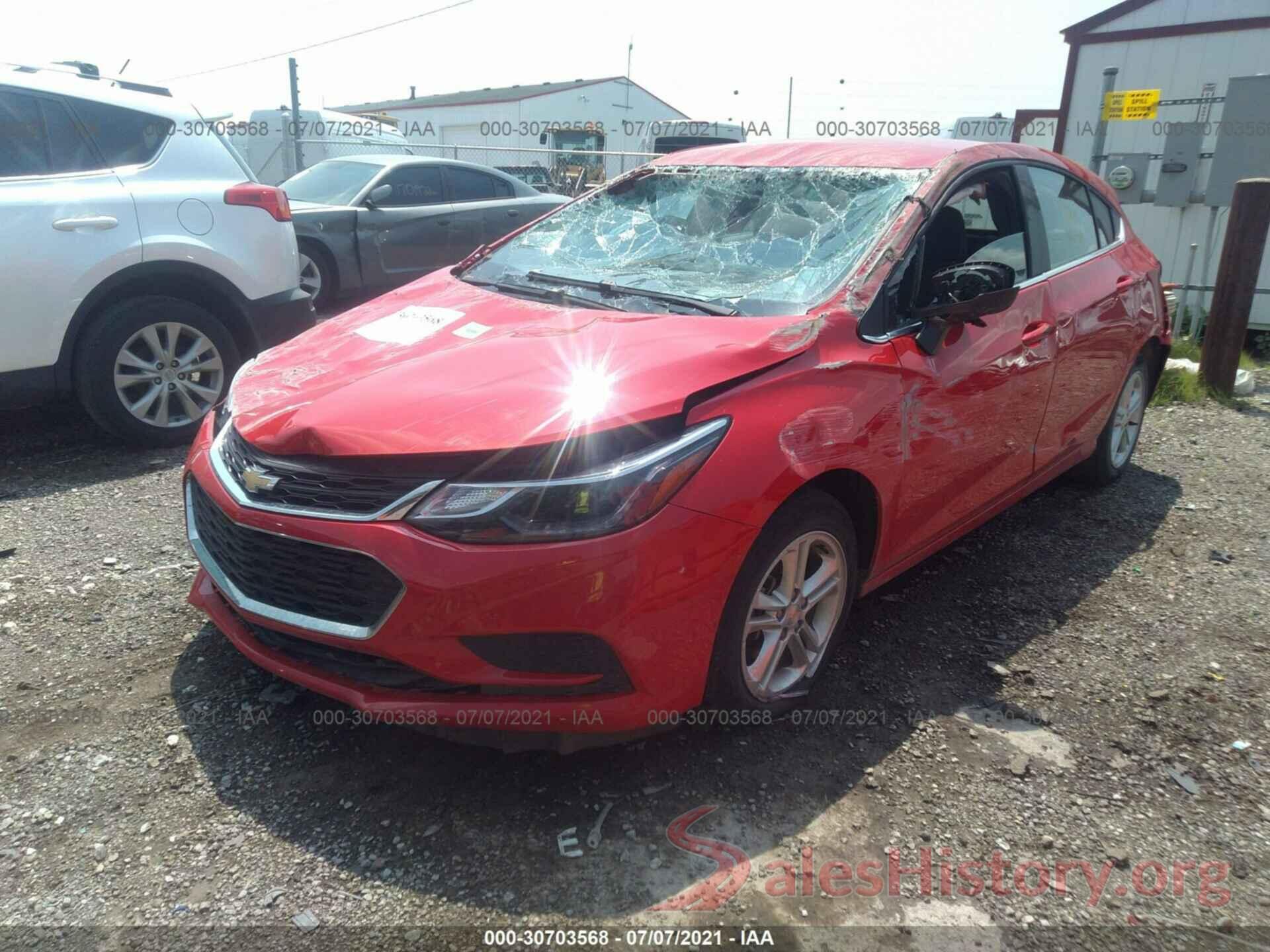 3G1BE6SM0JS651810 2018 CHEVROLET CRUZE