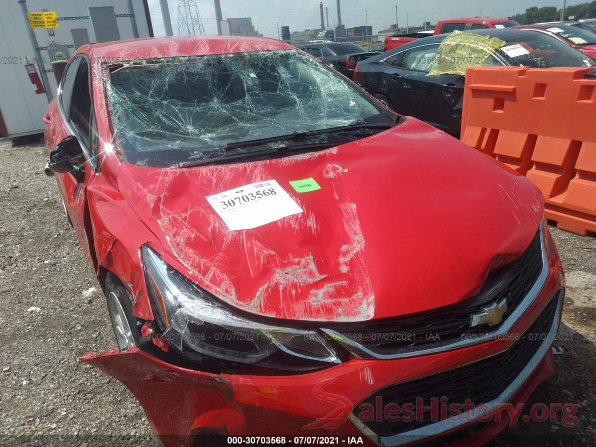 3G1BE6SM0JS651810 2018 CHEVROLET CRUZE