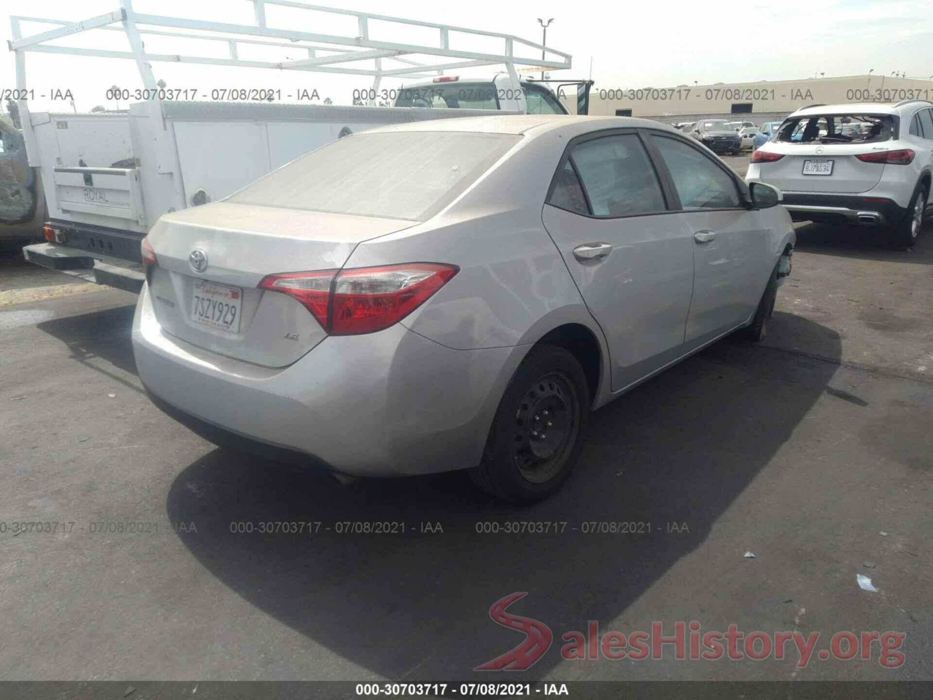 5YFBURHE7GP508094 2016 TOYOTA COROLLA